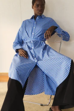 Discount COS BAWEŁNIANA SZMIZJERKA – RELAXED FIT