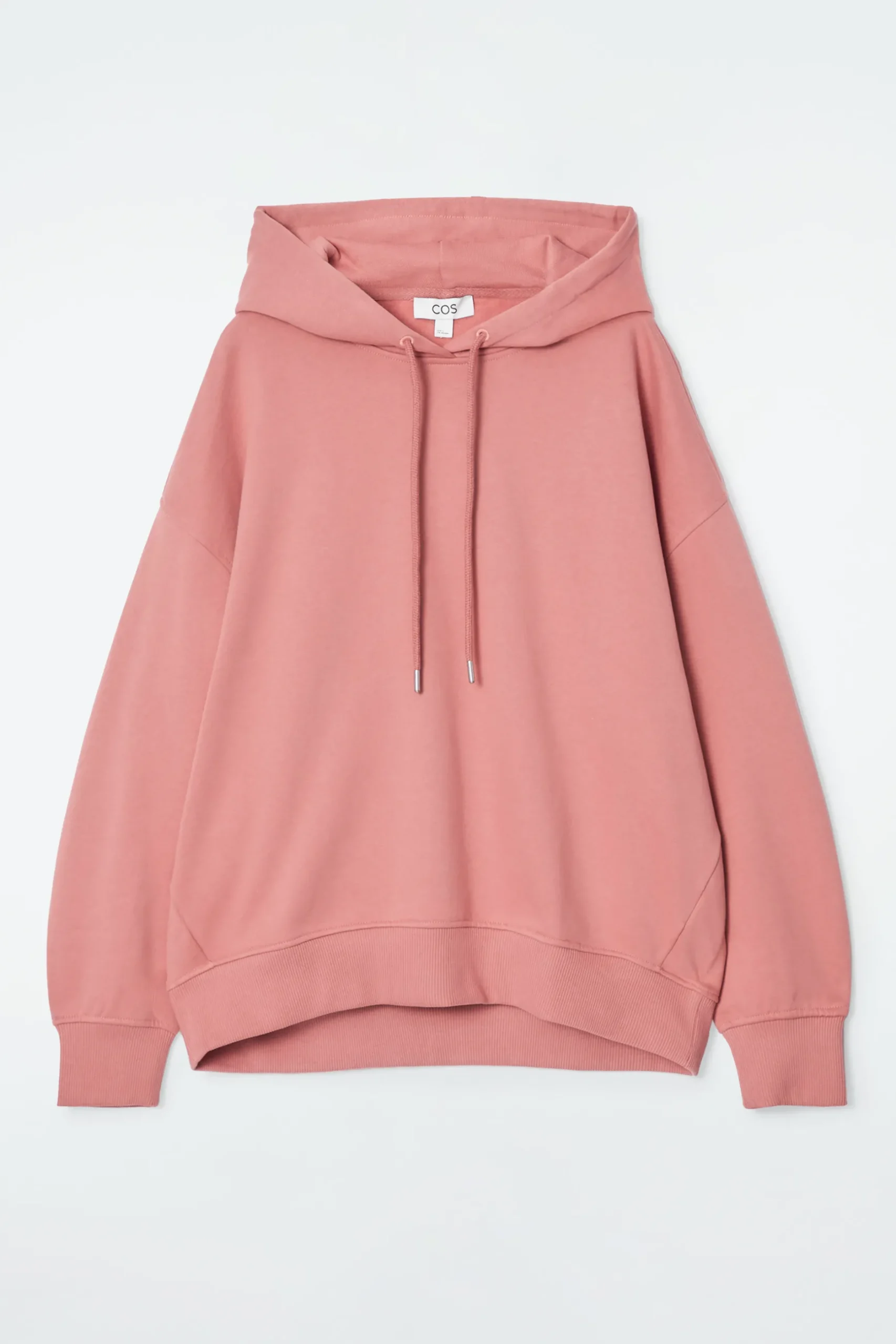 Hot COS BLUZA Z KAPTUREM Z BAWEŁNIANEGO DŻERSEJU