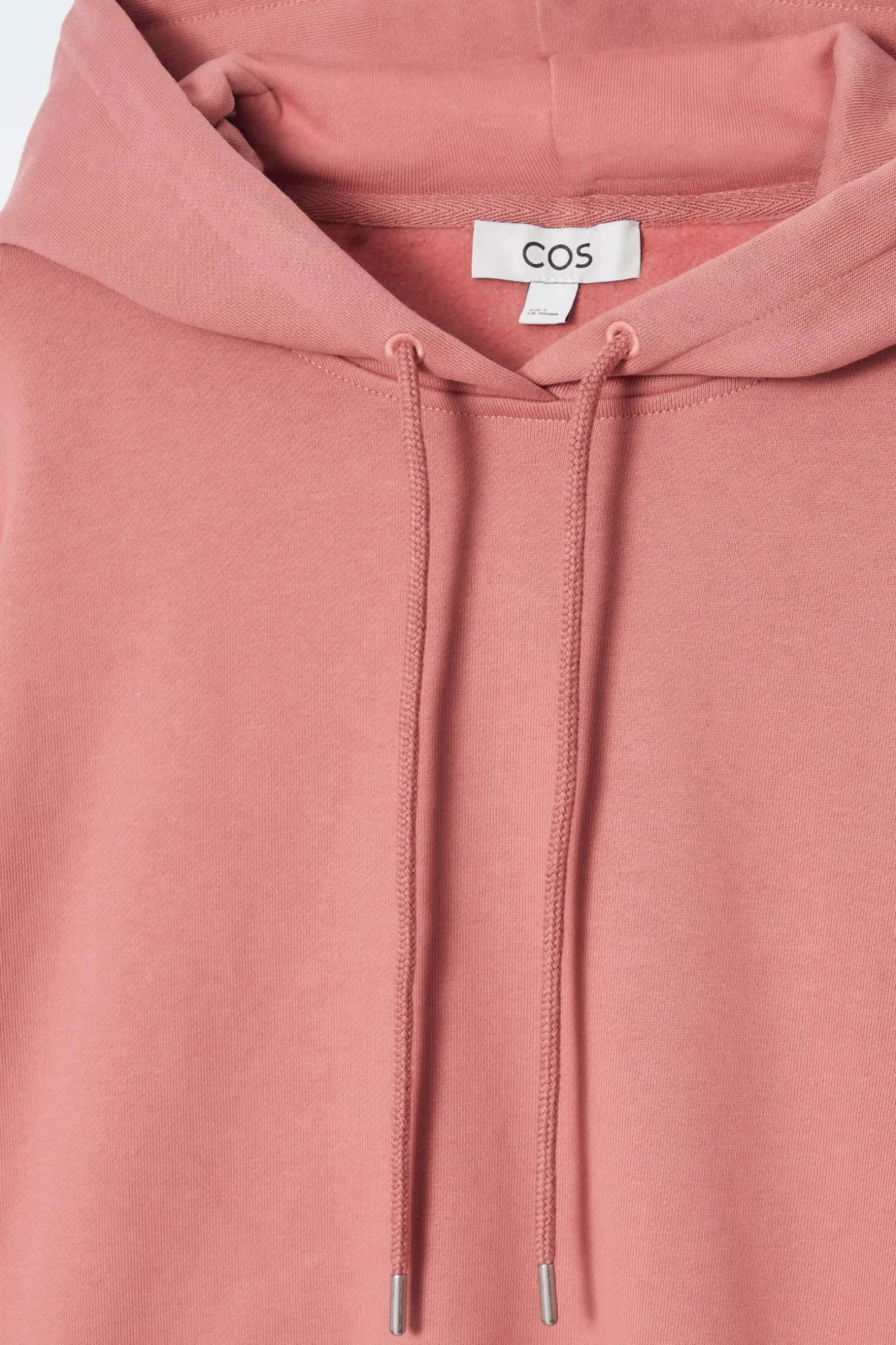 Hot COS BLUZA Z KAPTUREM Z BAWEŁNIANEGO DŻERSEJU