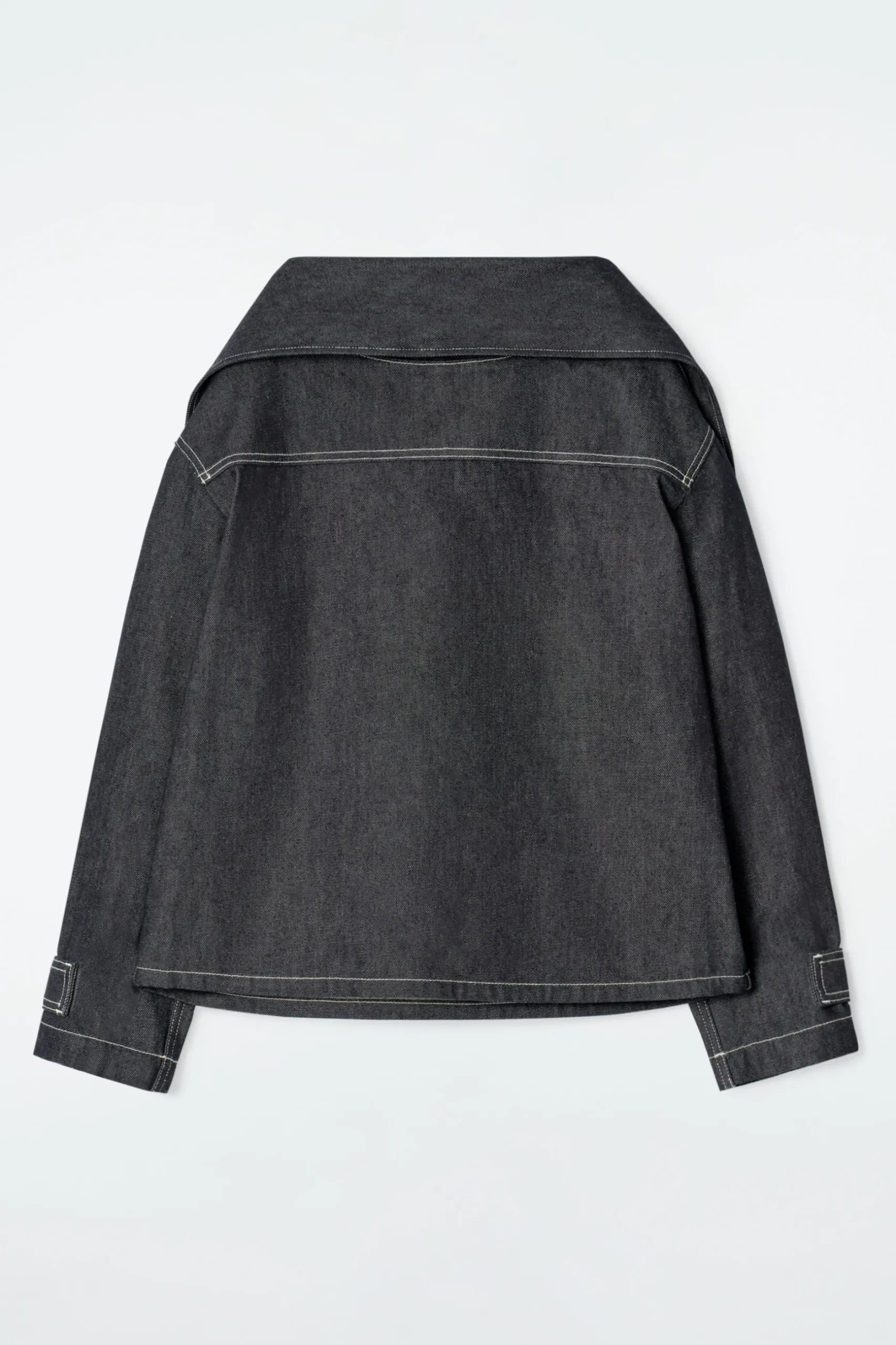 Sale COS BLUZKA Z SUROWEGO JEANSU