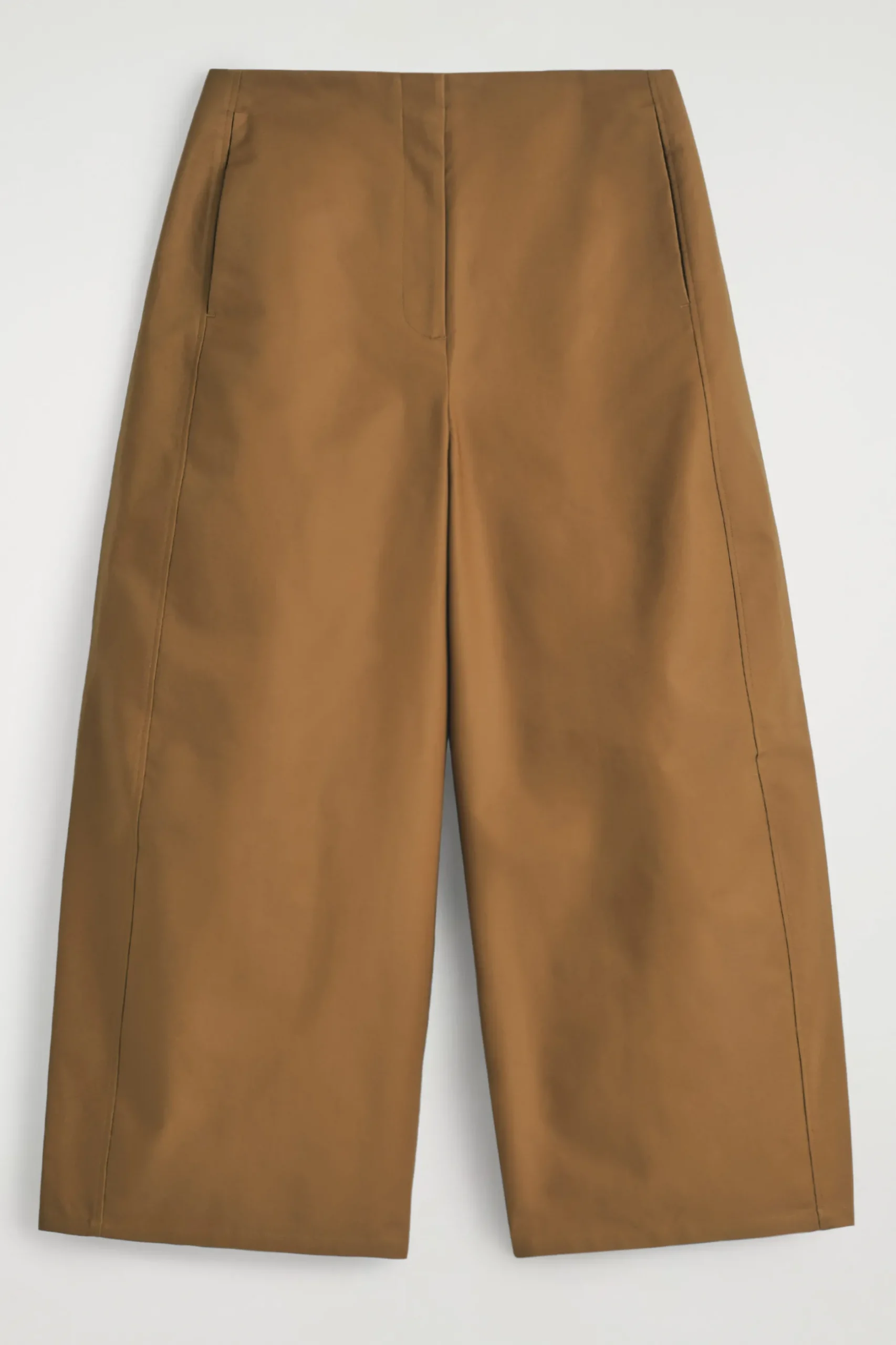Best COS CROPPED BARRELLEG COTTON TROUSERS