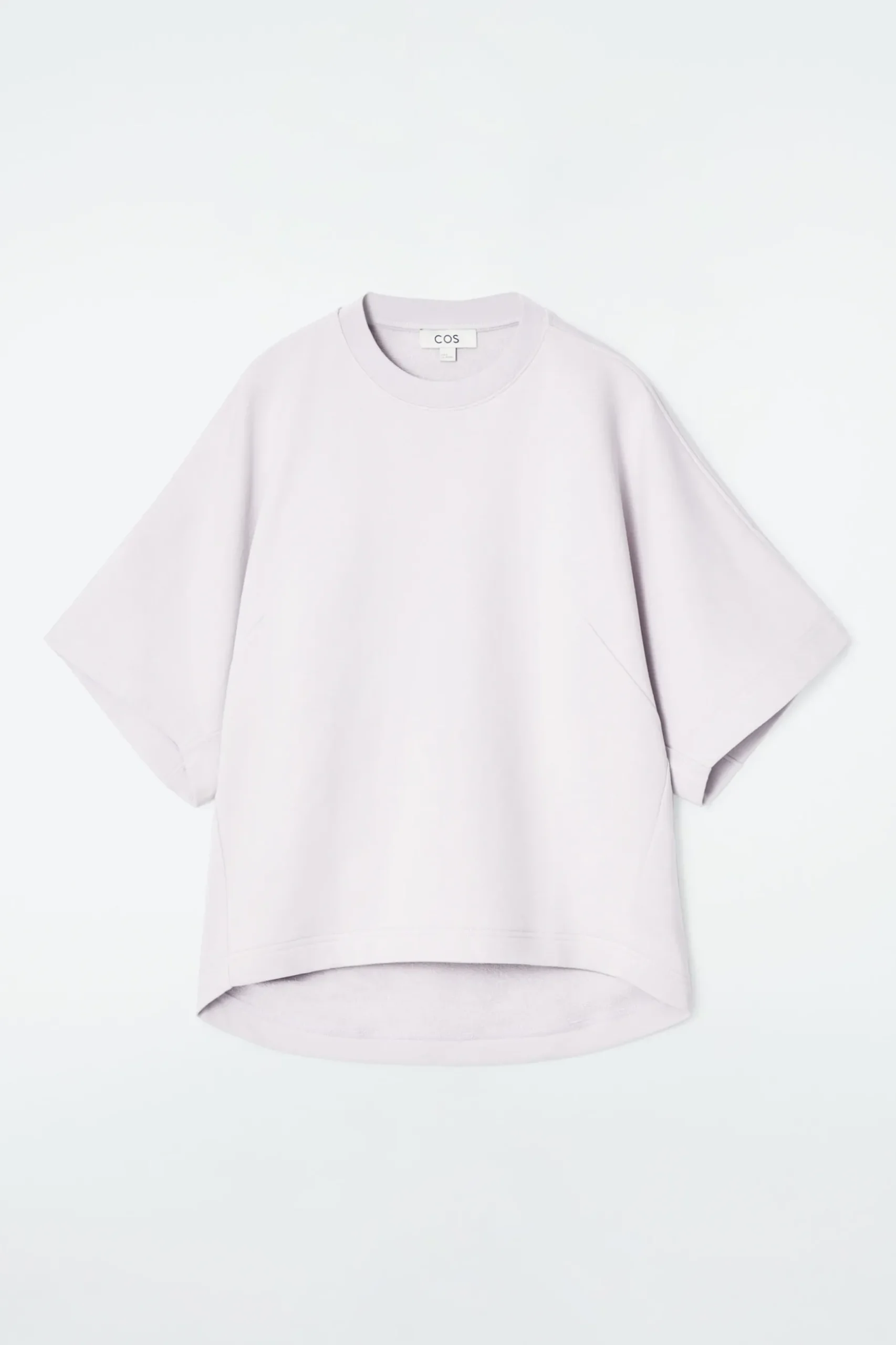 Sale COS DŻERSEJOWA BLUZA Z KRÓTKIM RĘKAWEM