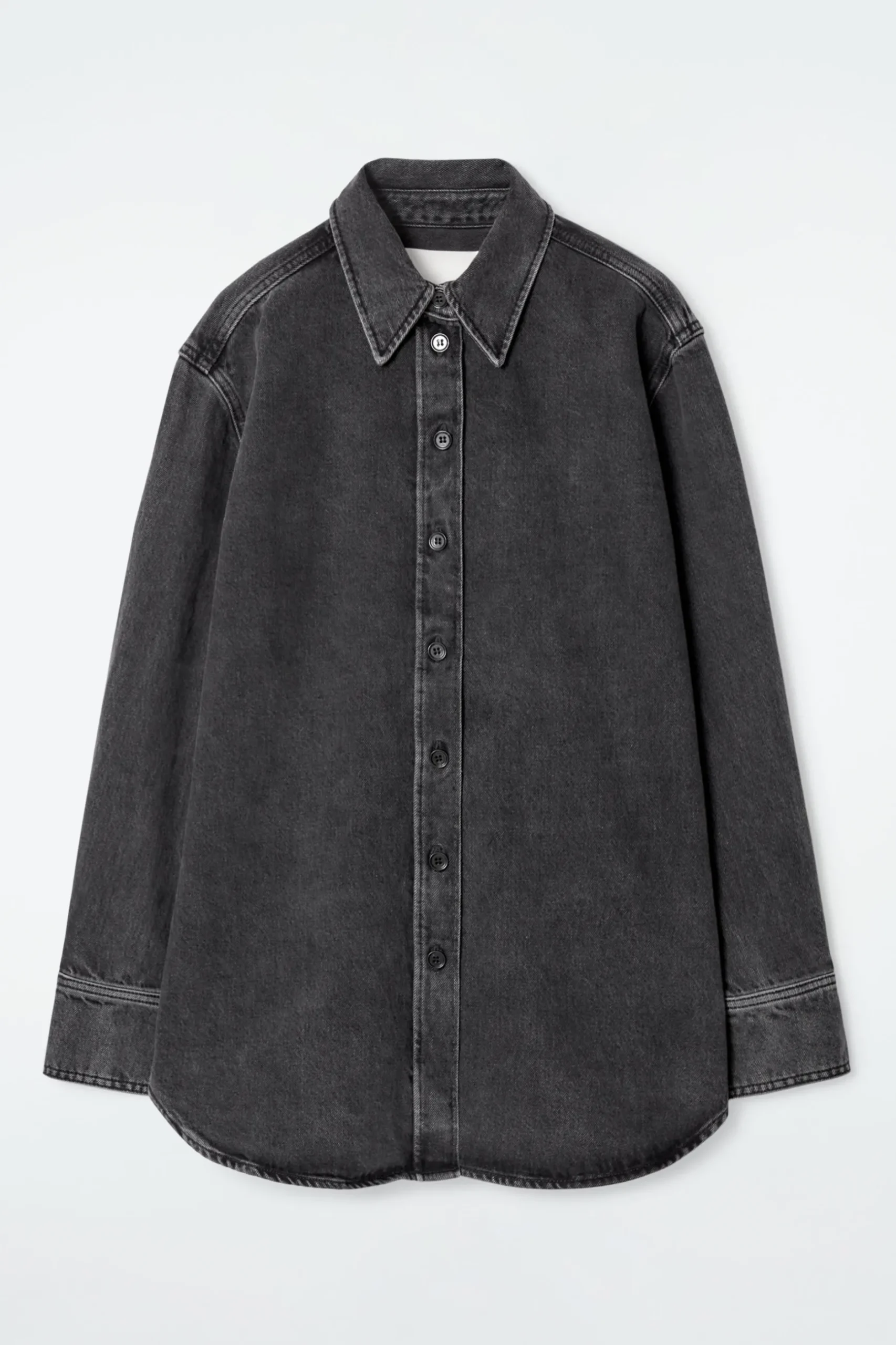 Sale COS DŻINSOWA KOSZULA – RELAXED FIT