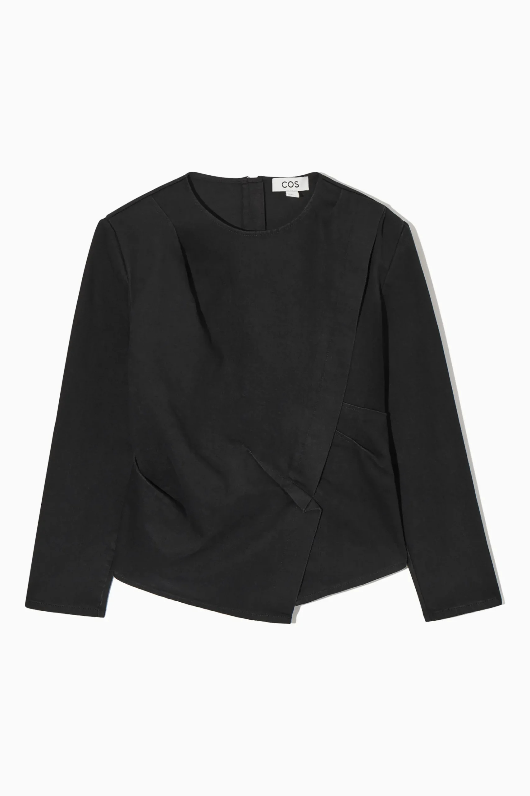 Hot COS DRAPOWANY DŻINSOWY TOP