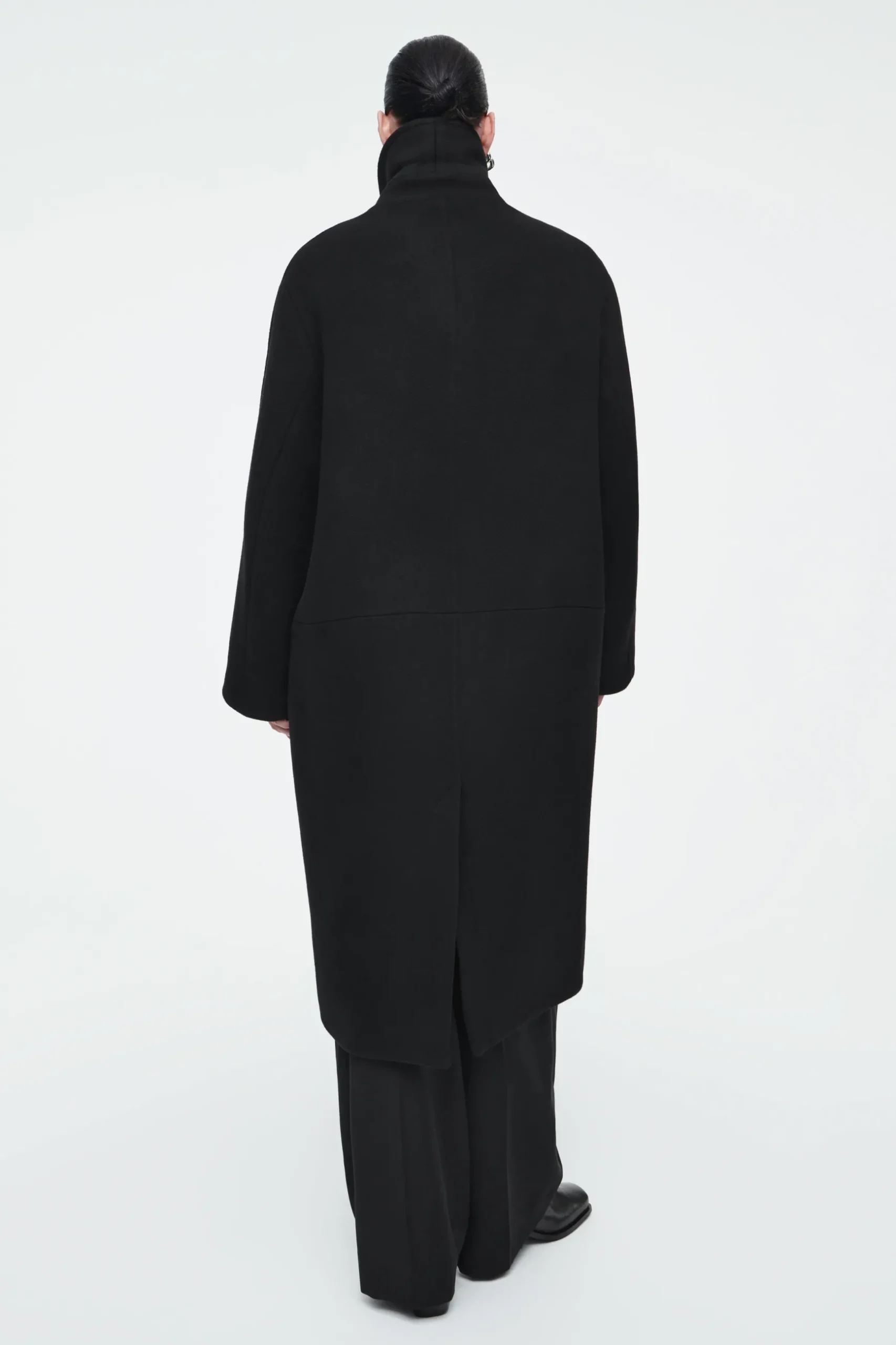 Sale COS DWURZĘDOWY WEŁNIANY PŁASZCZ OVERSIZE
