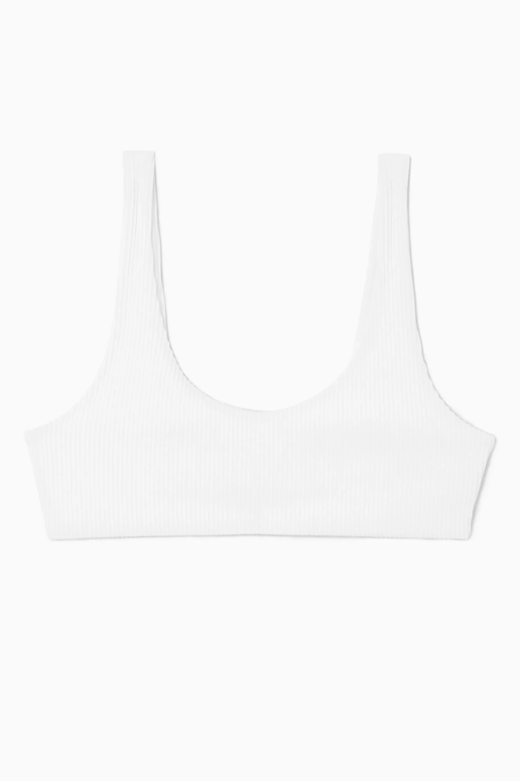 Discount COS GÓRA OD BIKINI W PRĄŻKI Z SZEROKIM DEKOLTEM