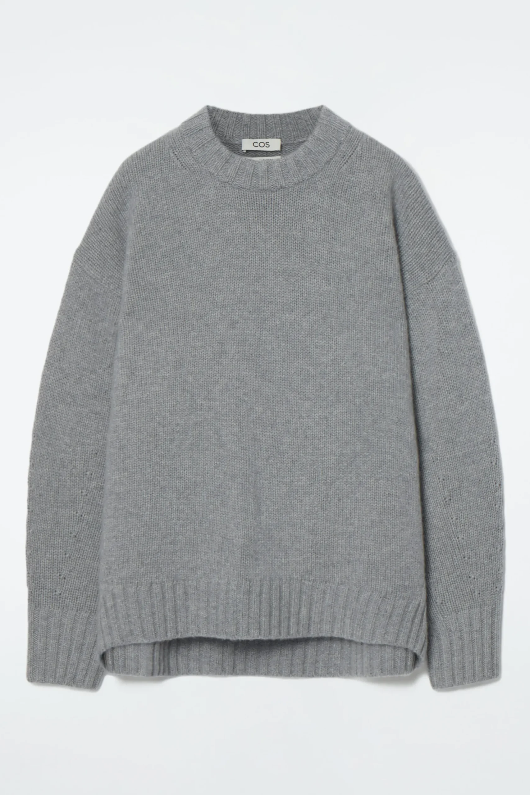 Best COS GRUBY SWETER Z CZYSTEGO KASZMIRU