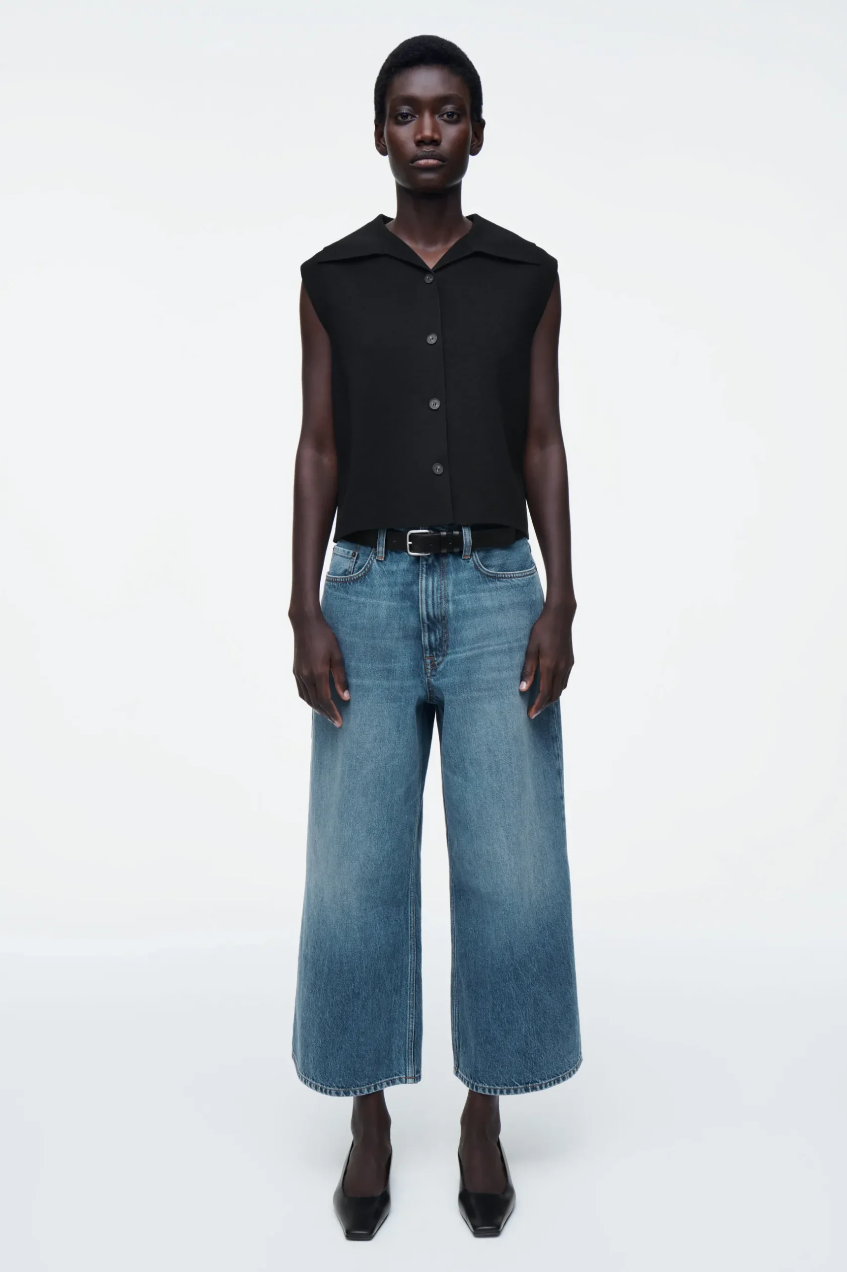 Fashion COS JEANSOWE KULOTY