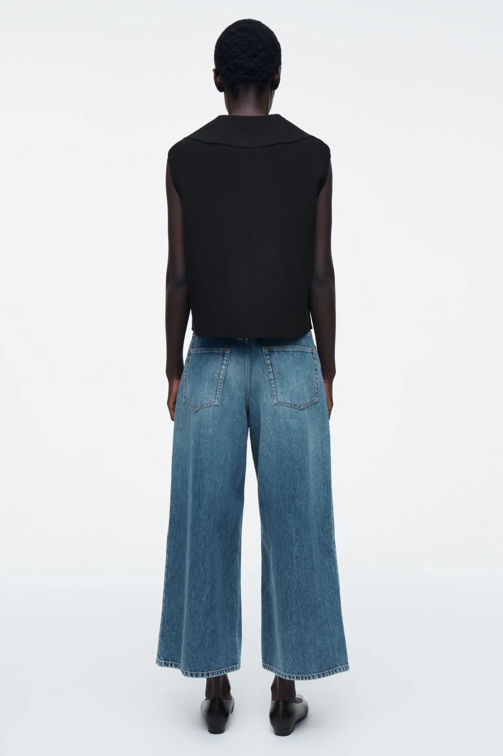 Fashion COS JEANSOWE KULOTY