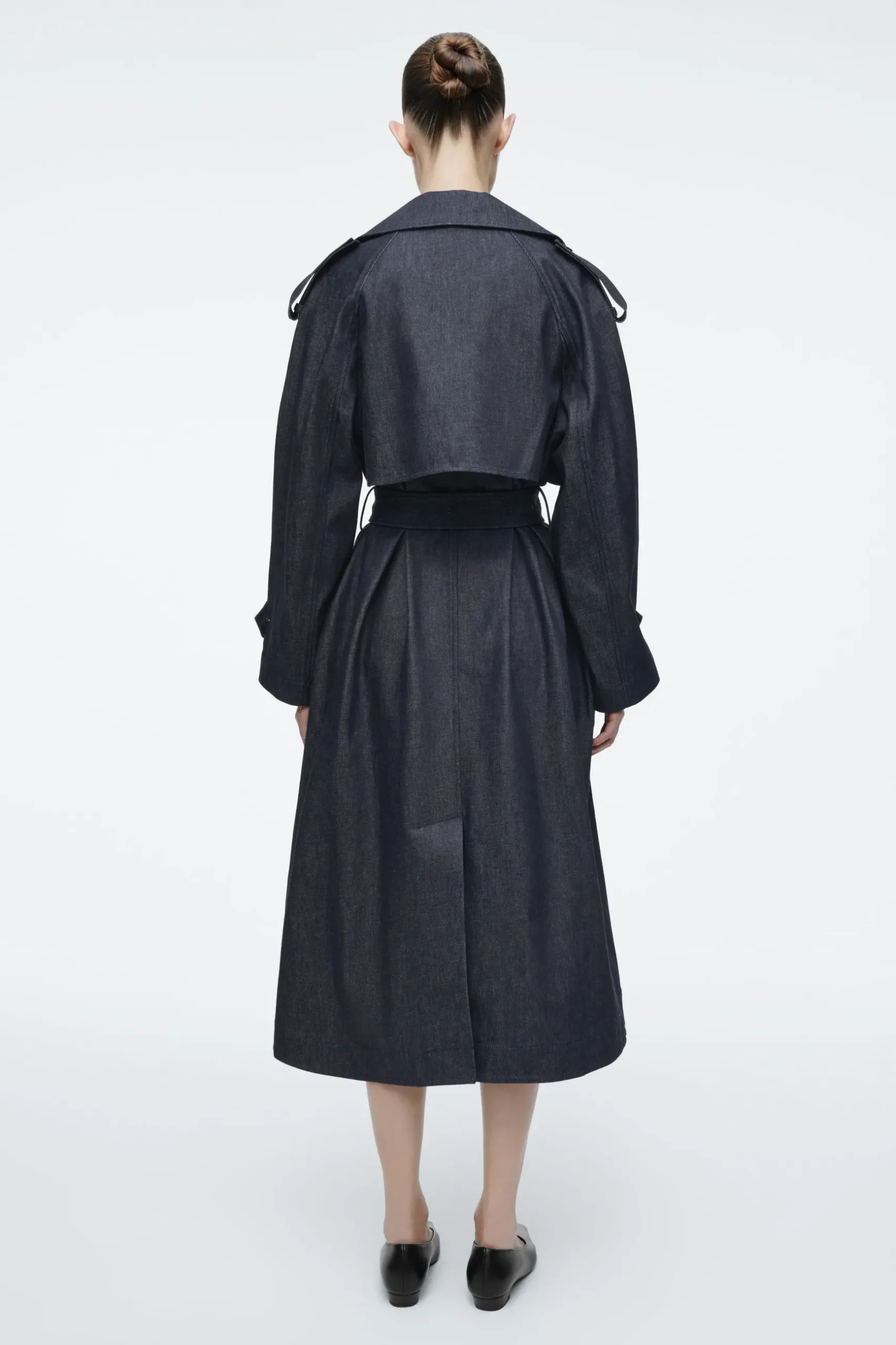 Clearance COS JEANSOWY TRENCZ OVERSIZE