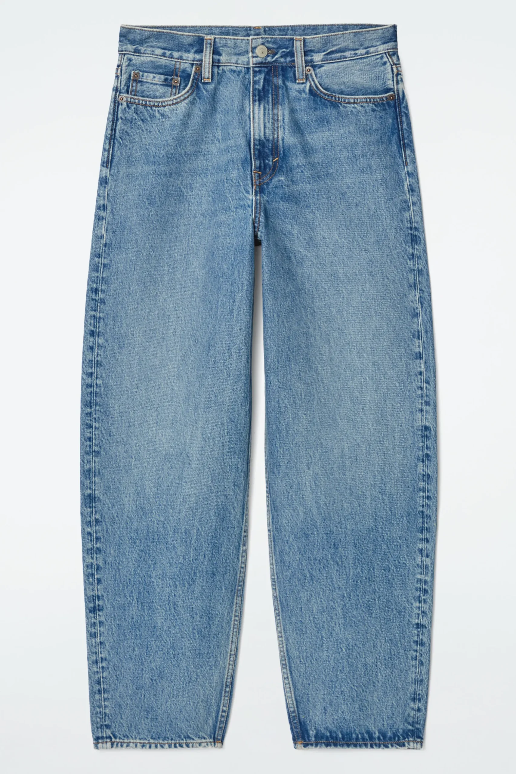 Discount COS JEANSY „ARCH” ZE ZWĘŻANYMI NOGAWKAMI
