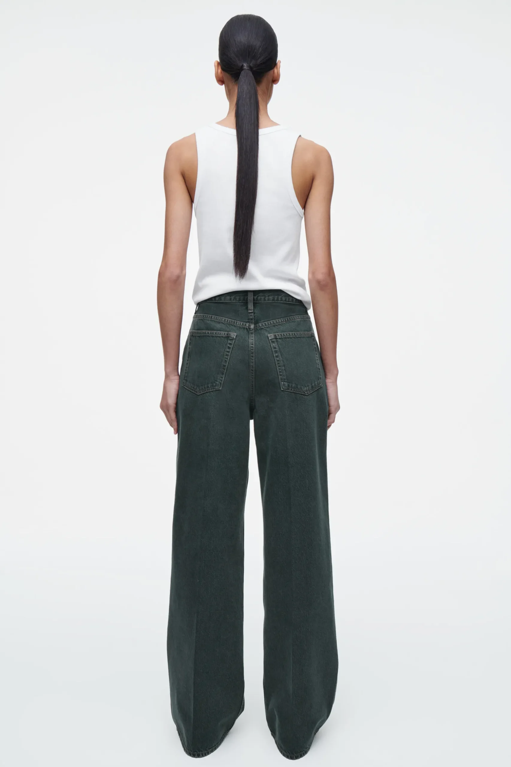 Clearance COS JEANSY „TIDE” Z SZEROKIMI NOGAWKAMI