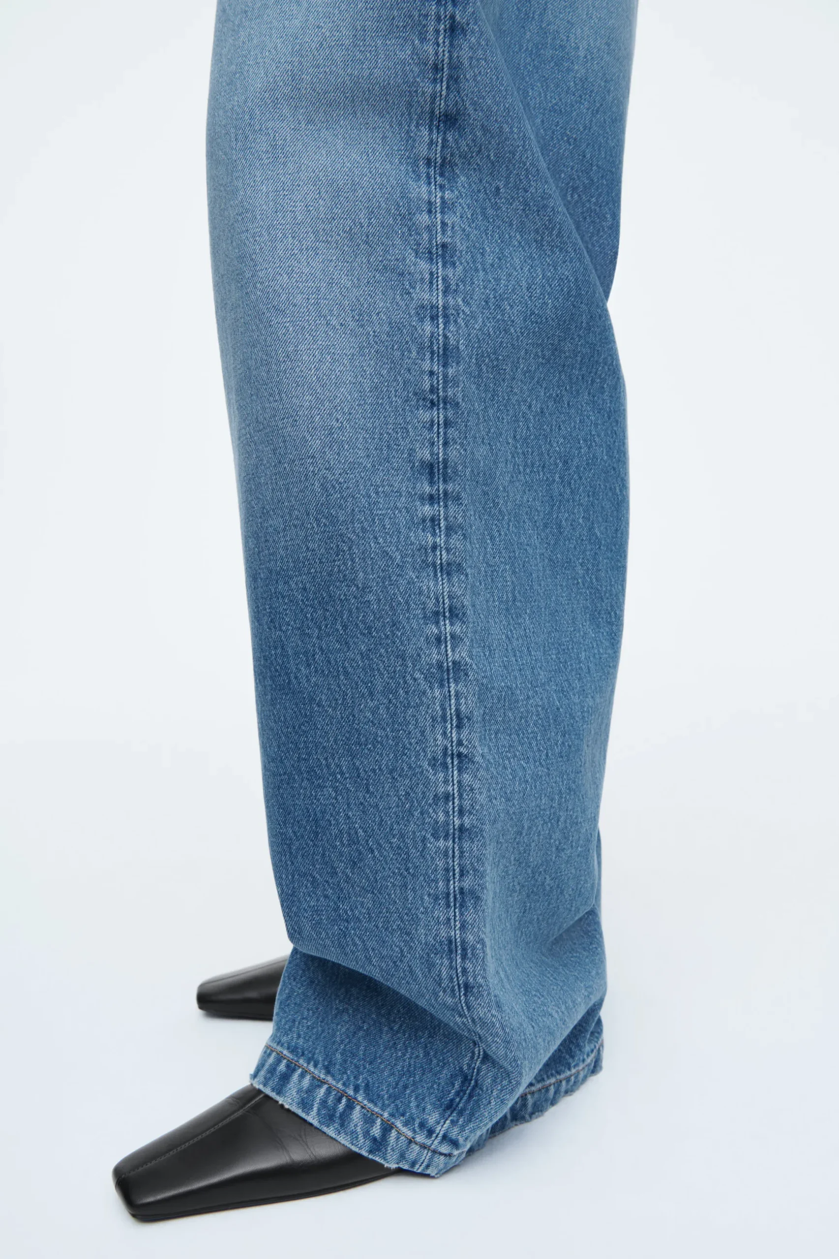 Discount COS JEANSY „VOLUME” Z SZEROKIMI NOGAWKAMI