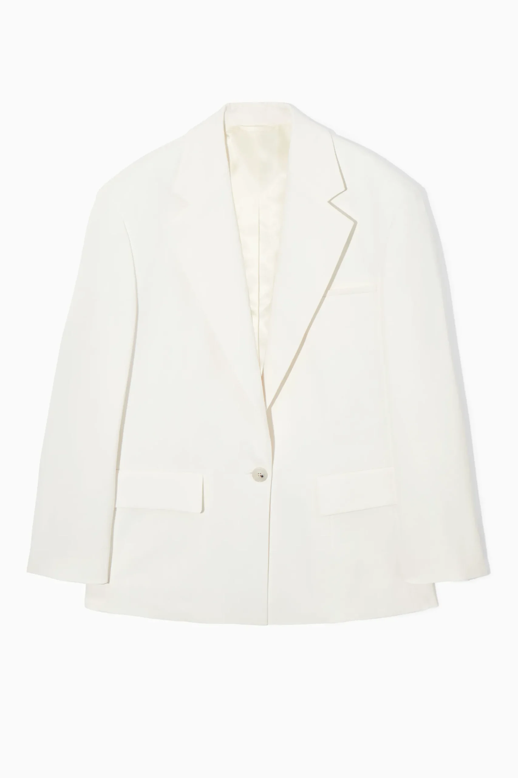 Fashion COS JEDNORZĘDOWA MARYNARKA OVERSIZE
