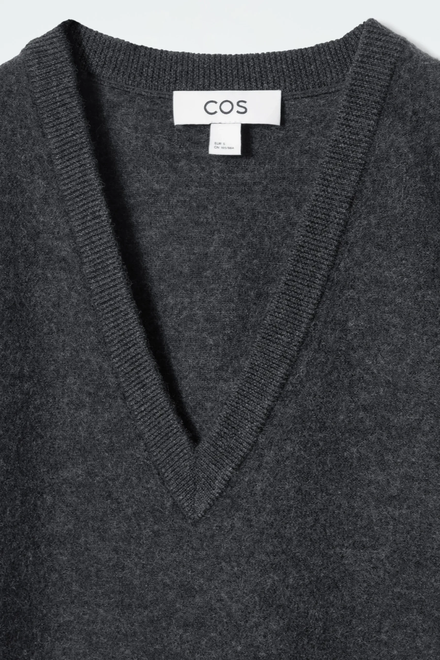 New COS KAMIZELKA OVERSIZE Z MIESZANKI Z GOTOWANĄ WEŁNĄ
