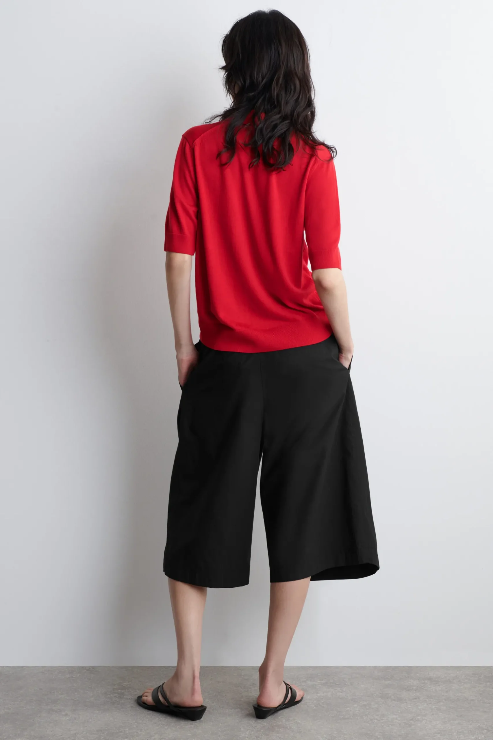 Discount COS KARDIGAN À LA KOSZULKA POLO Z WEŁNĄ MERINO