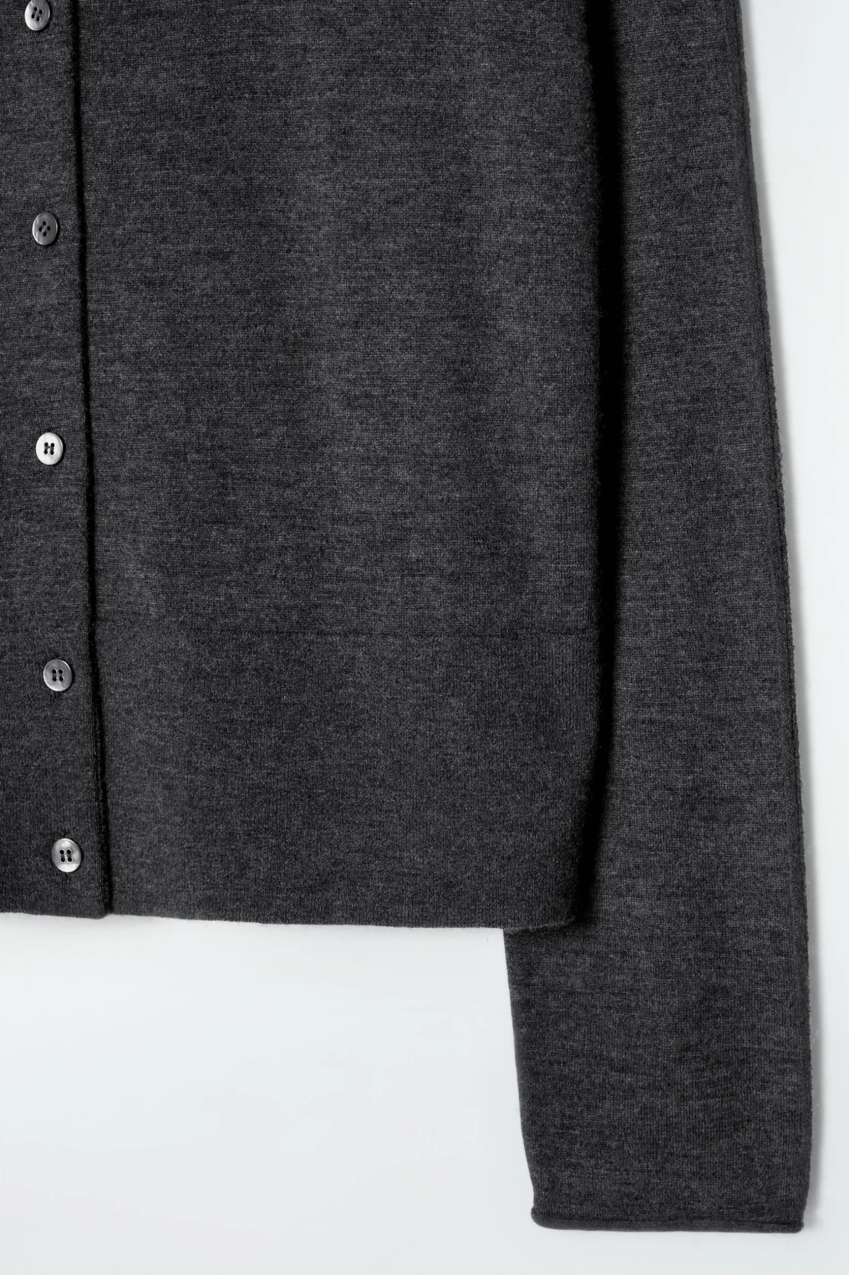 Clearance COS KARDIGAN Z CIENKIEJ DZIANINY Z CZYSTEGO KASZMIRU