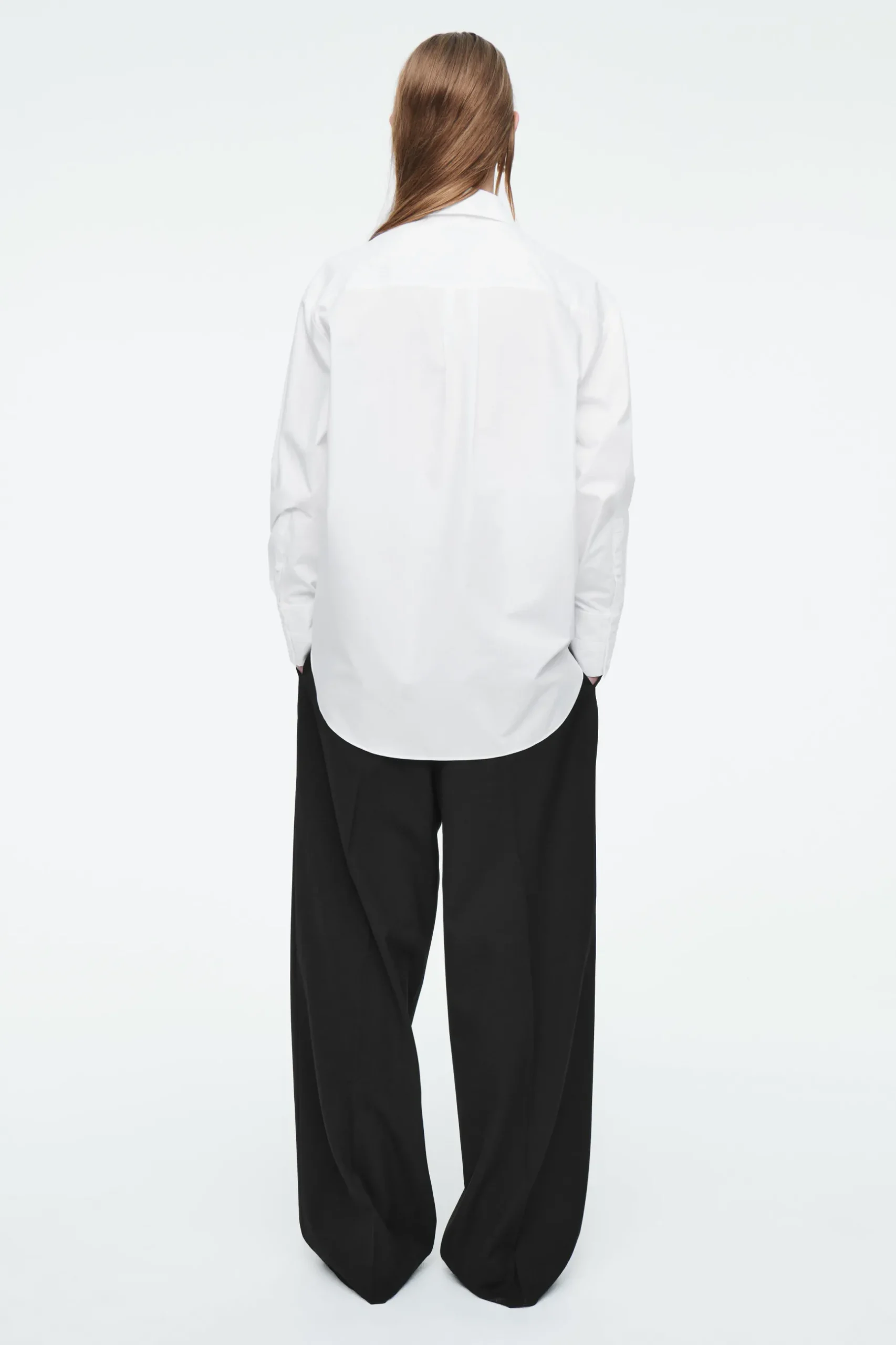 Clearance COS KOSZULA OVERSIZE Z WIĄZANIEM W TALII