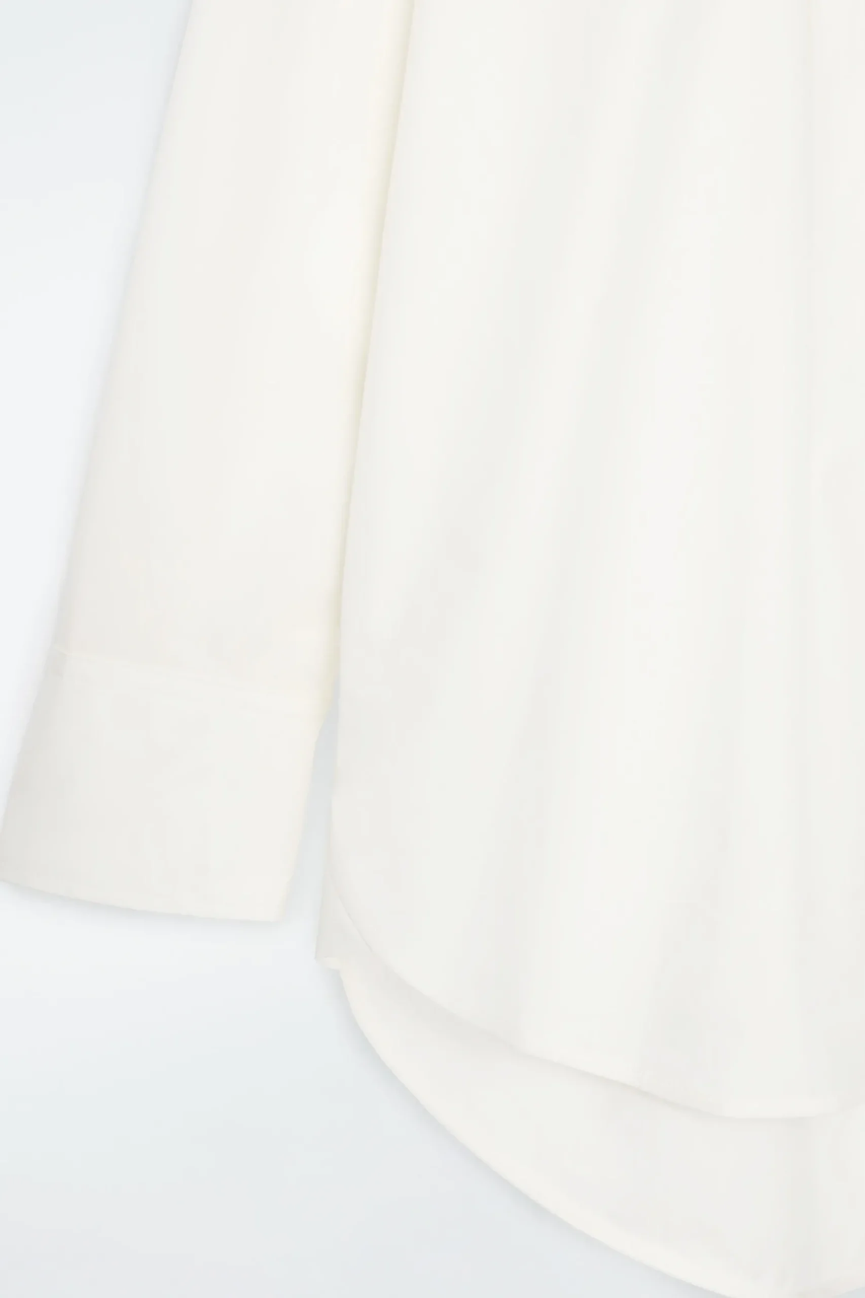 Fashion COS KOSZULA OVERSIZE Z ZAKRZYWIONYM DOŁEM