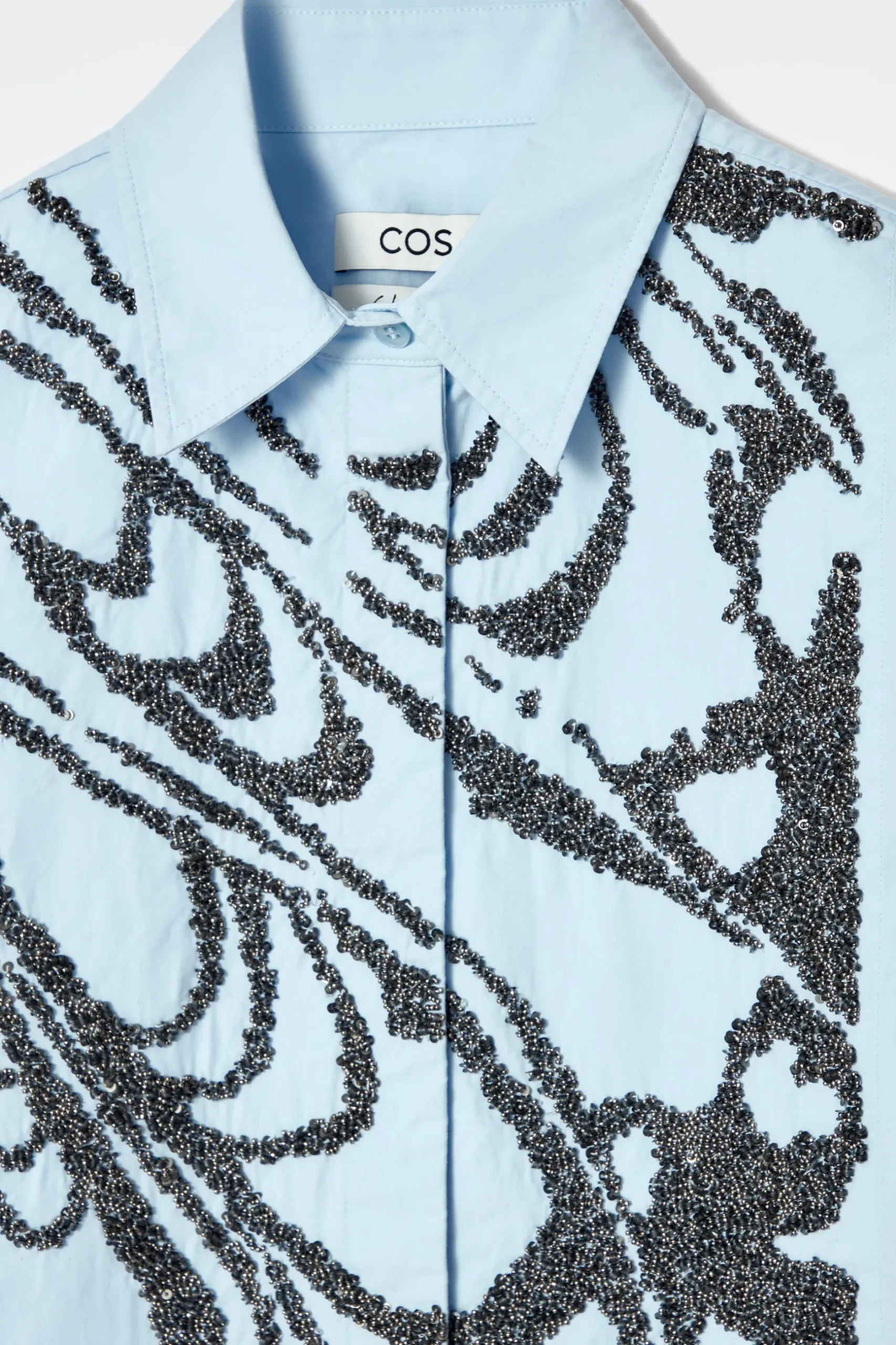 Clearance COS KOSZULA ZE ZDOBIENIEM – RELAXED FIT