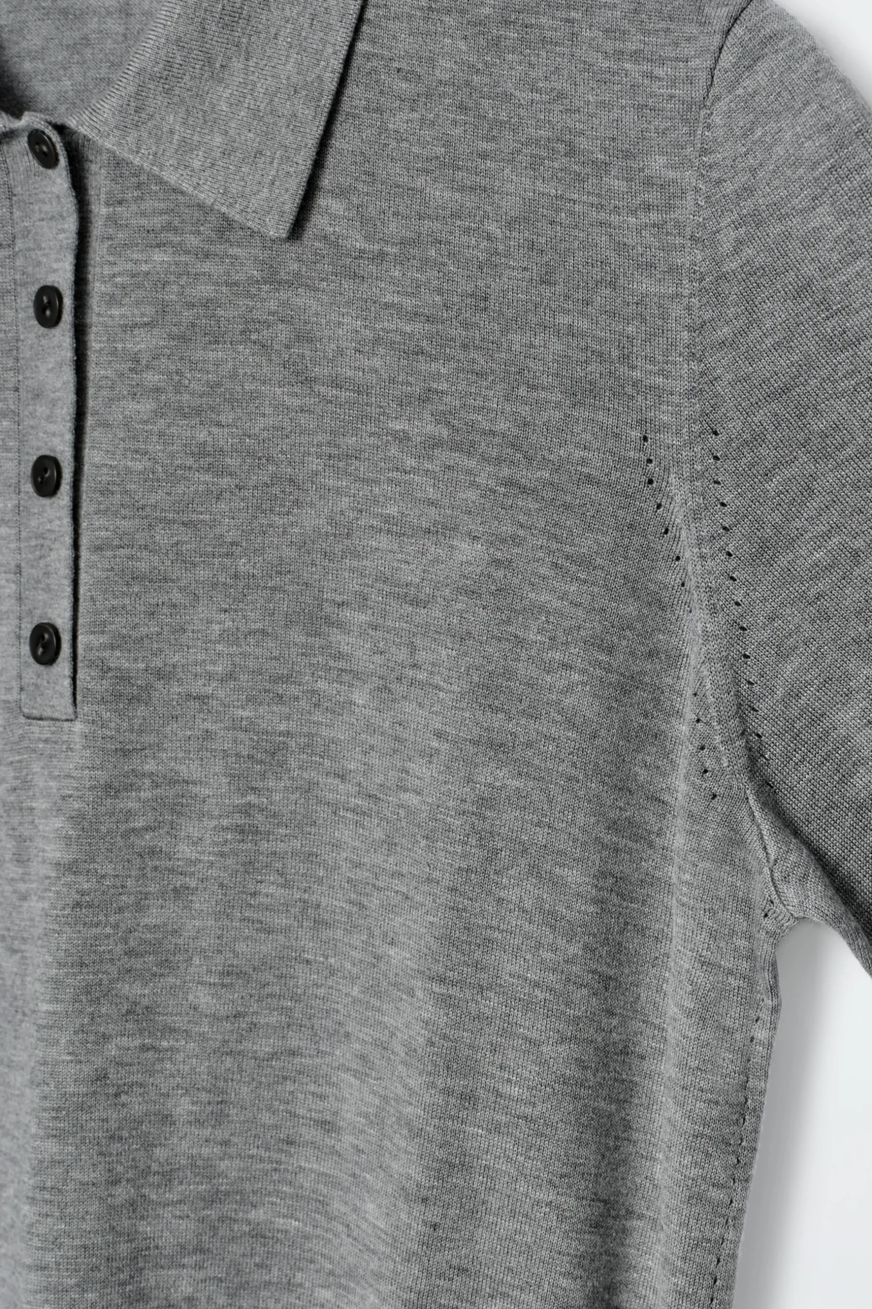 Online COS KOSZULKA POLO Z WEŁNĄ MERINO