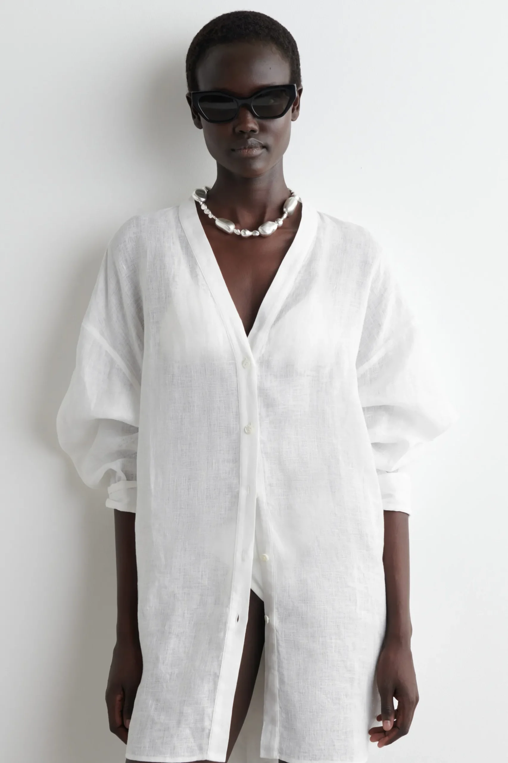 Discount COS LNIANA KOSZULA OVERSIZE