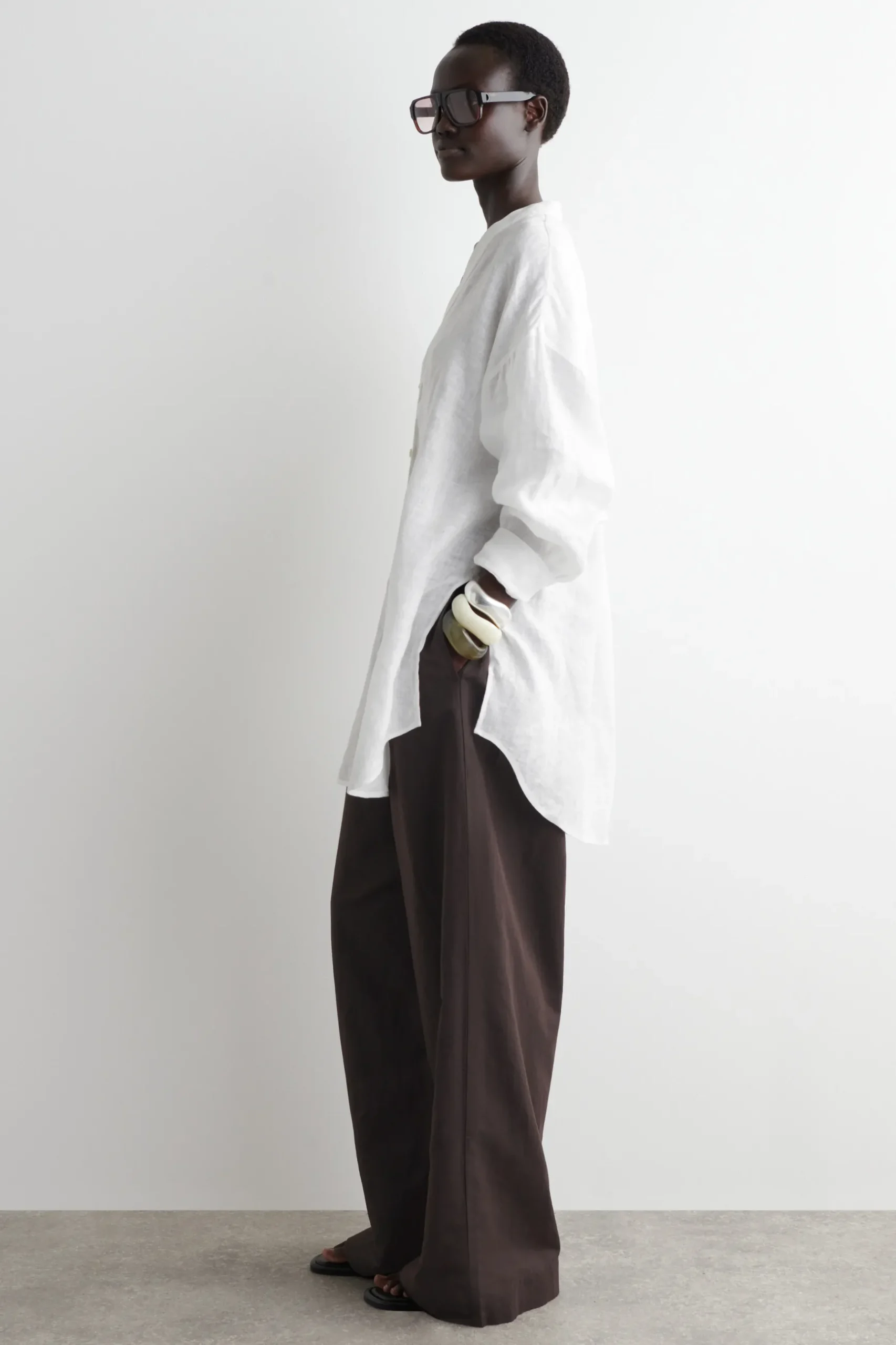 Discount COS LNIANA KOSZULA OVERSIZE