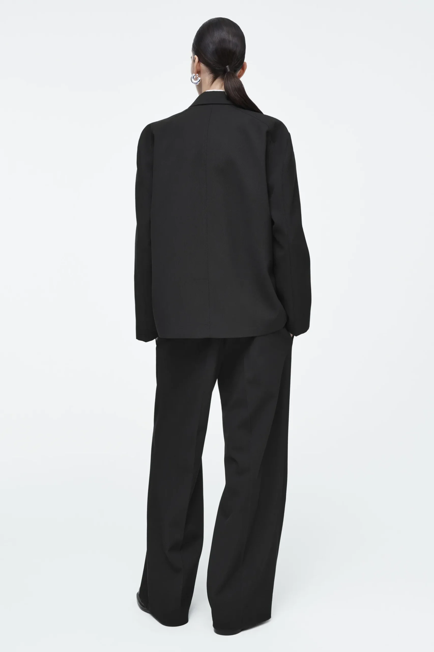 New COS OVERSIZE'OWA MARYNARKA Z SZEROKIMI RAMIONAMI