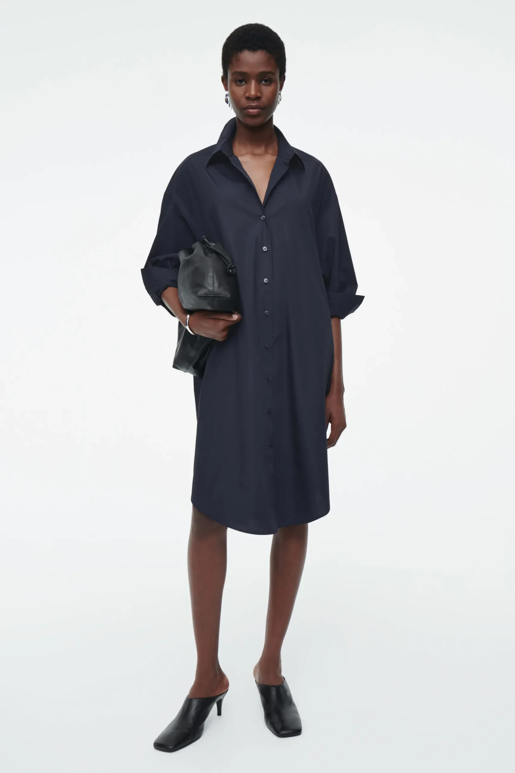 Best COS OVERSIZE'OWA SZMIZJERKA Z DRAPOWANIAMI