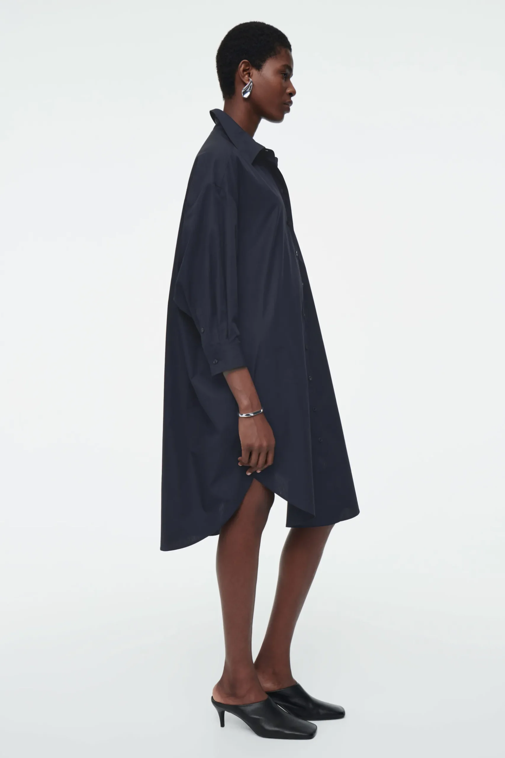 Best COS OVERSIZE'OWA SZMIZJERKA Z DRAPOWANIAMI