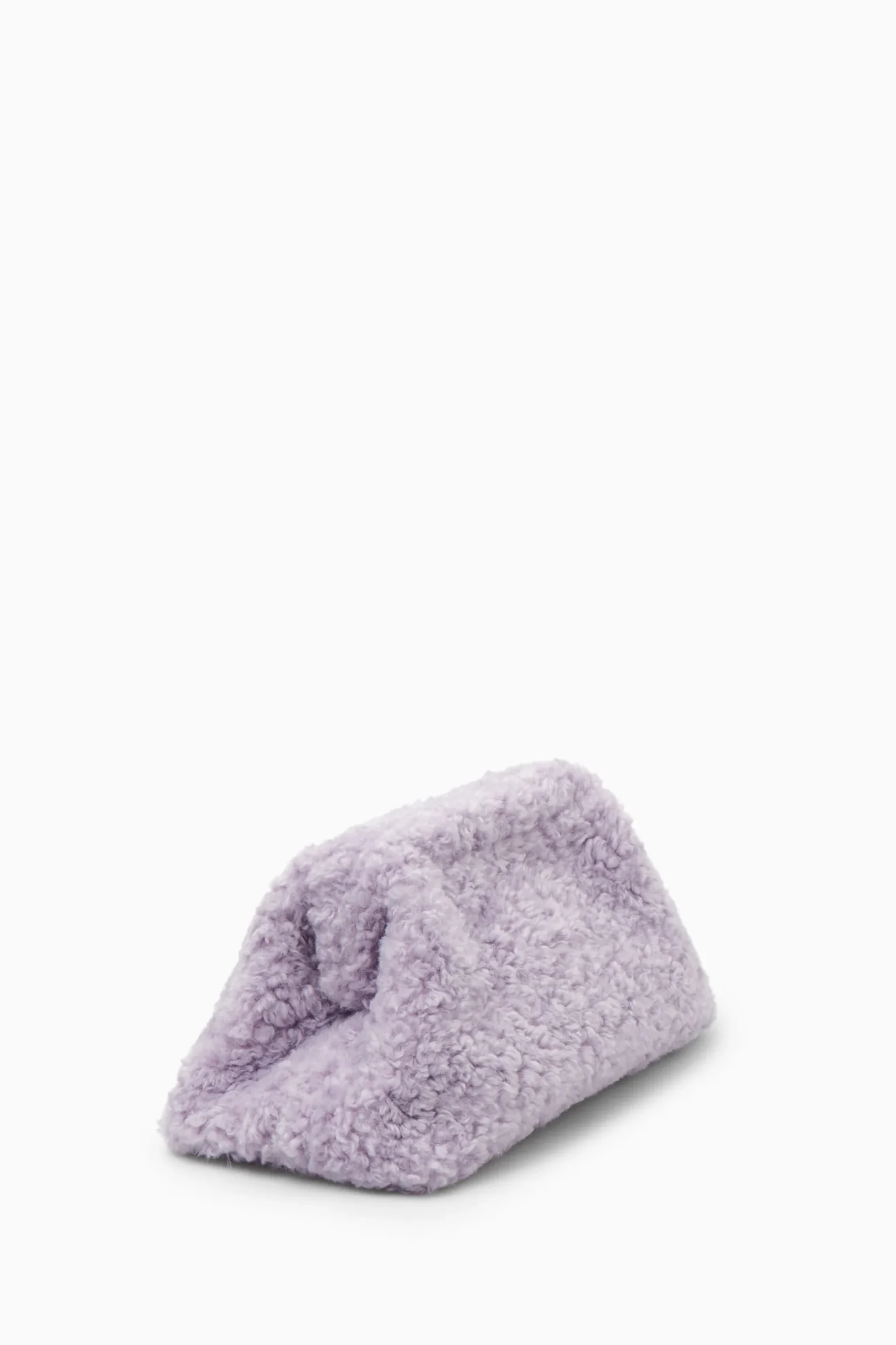 Hot COS OVERSIZE'OWA USZTYWNIANIA KOPERTÓWKA Z MISIA Liliowy