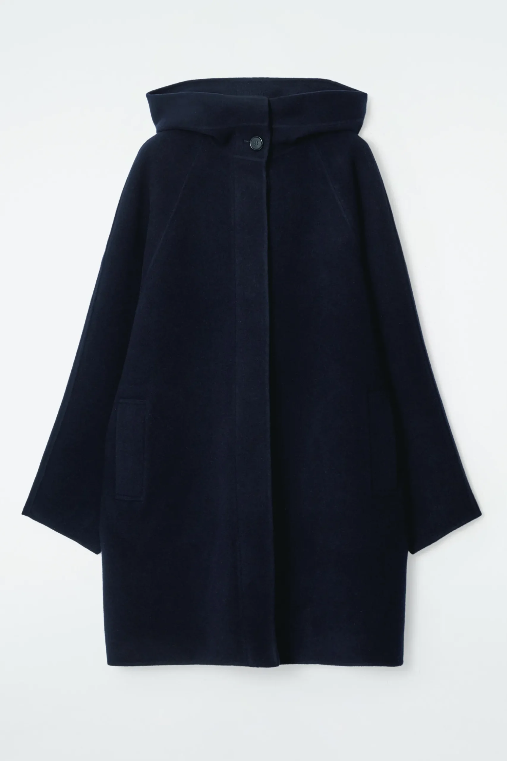 Best COS PŁASZCZ Z DWUSTRONNEJ WEŁNY – OVERSIZED FIT