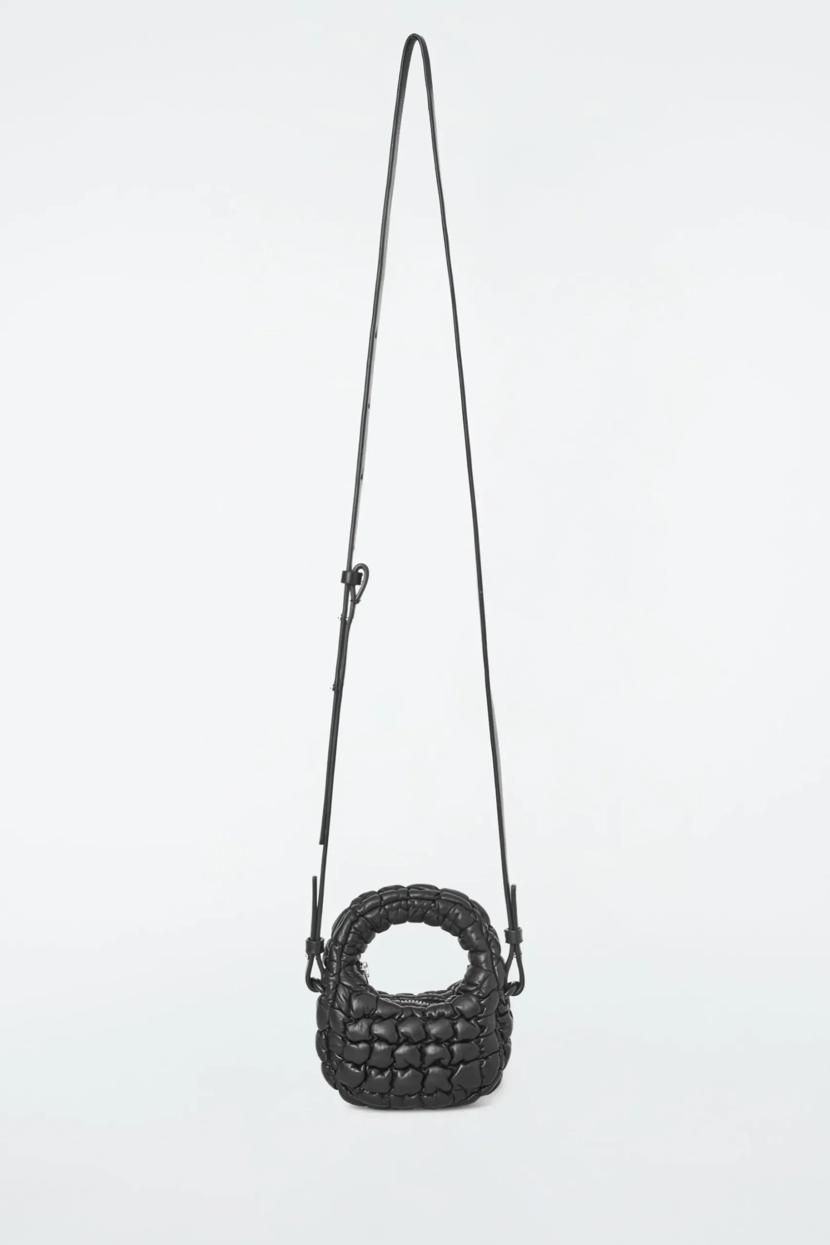 Fashion COS PIKOWANA TOREBKA TYPU CROSSBODY – WERSJA NANO Czarny