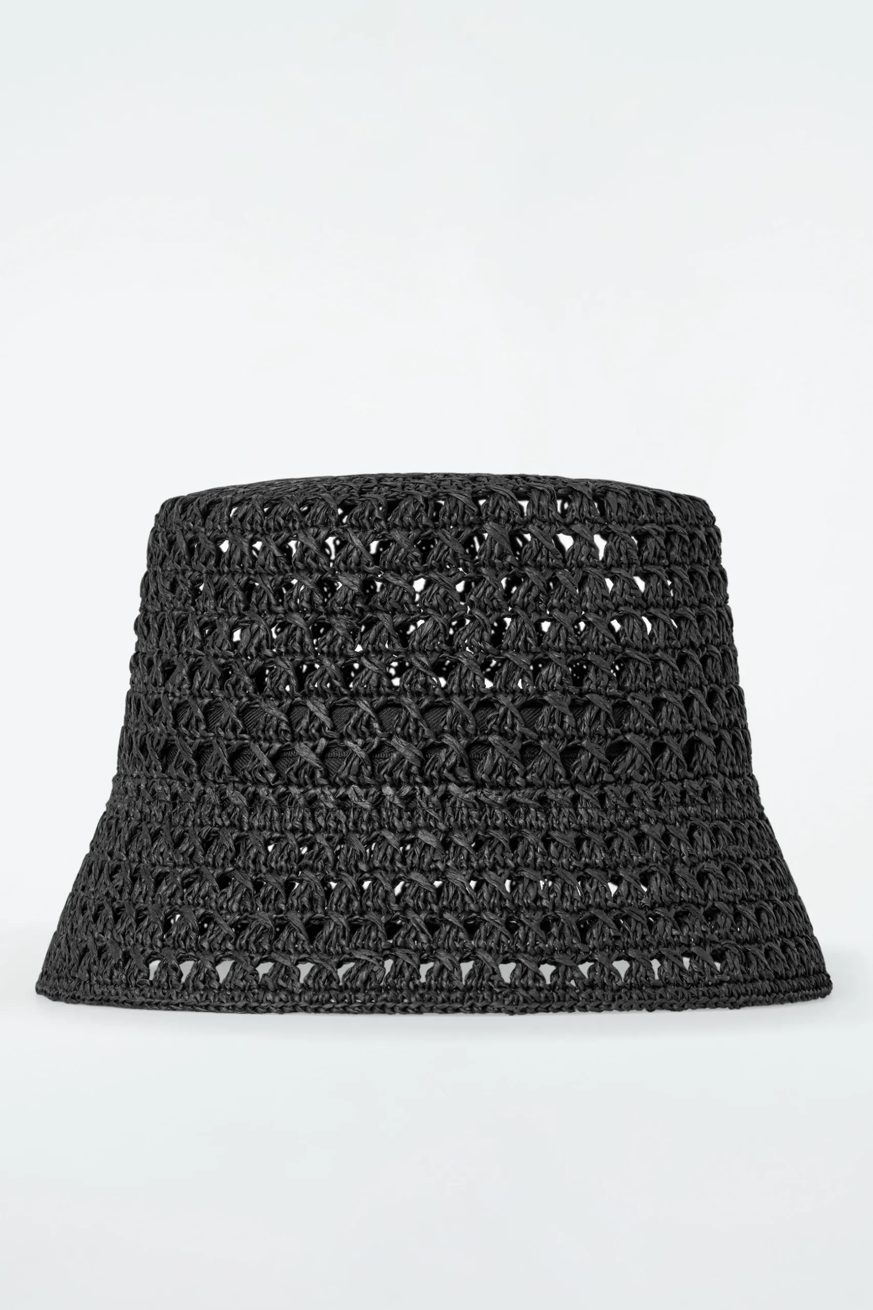 Hot COS PLECIONY KAPELUSZ TYPU BUCKET Czarny