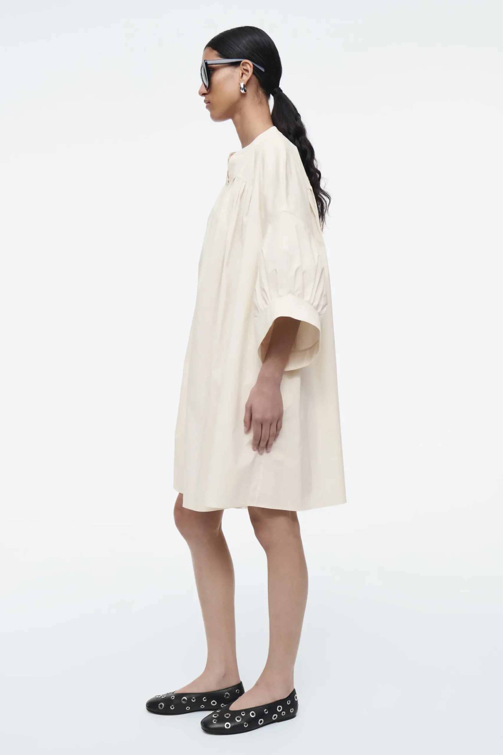 Fashion COS PLISOWANA TUNIKOWA SUKIENKA MINI