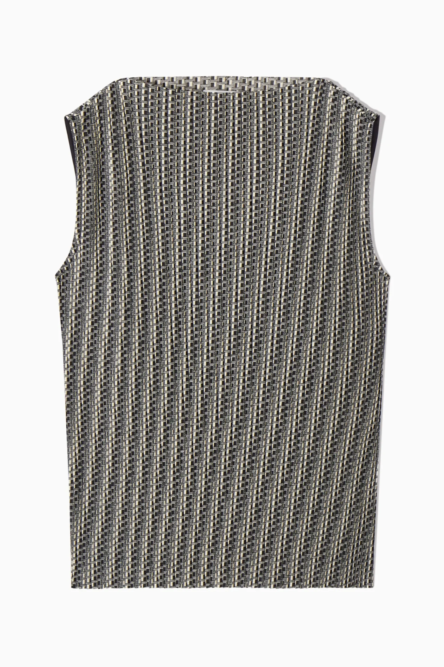 Clearance COS PLISOWANY TOP BEZ RĘKAWÓW