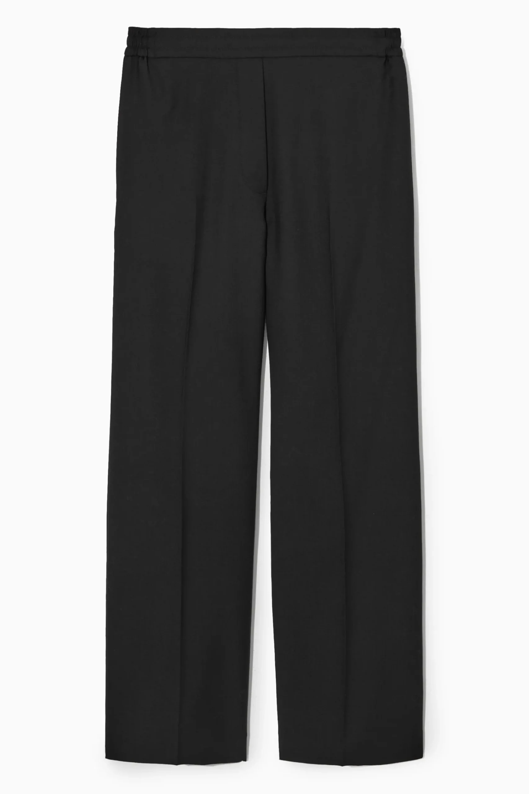 Fashion COS PROSTE SPODNIE Z ELASTYCZNĄ TALIĄ – REGULAR FIT