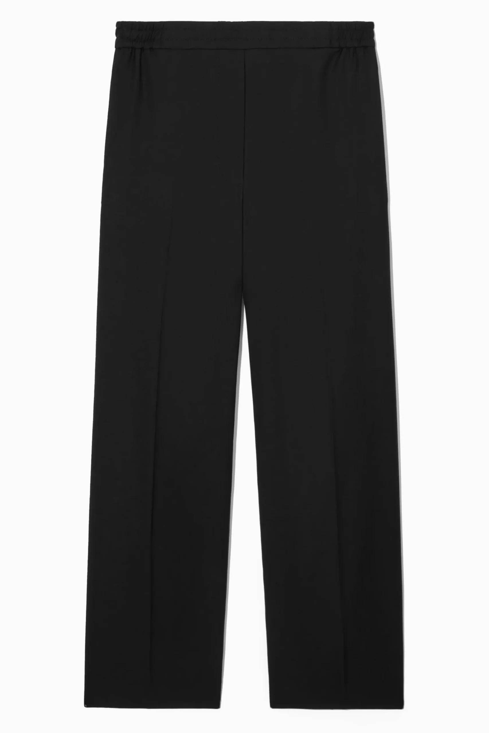 Fashion COS PROSTE SPODNIE Z ELASTYCZNĄ TALIĄ – REGULAR FIT