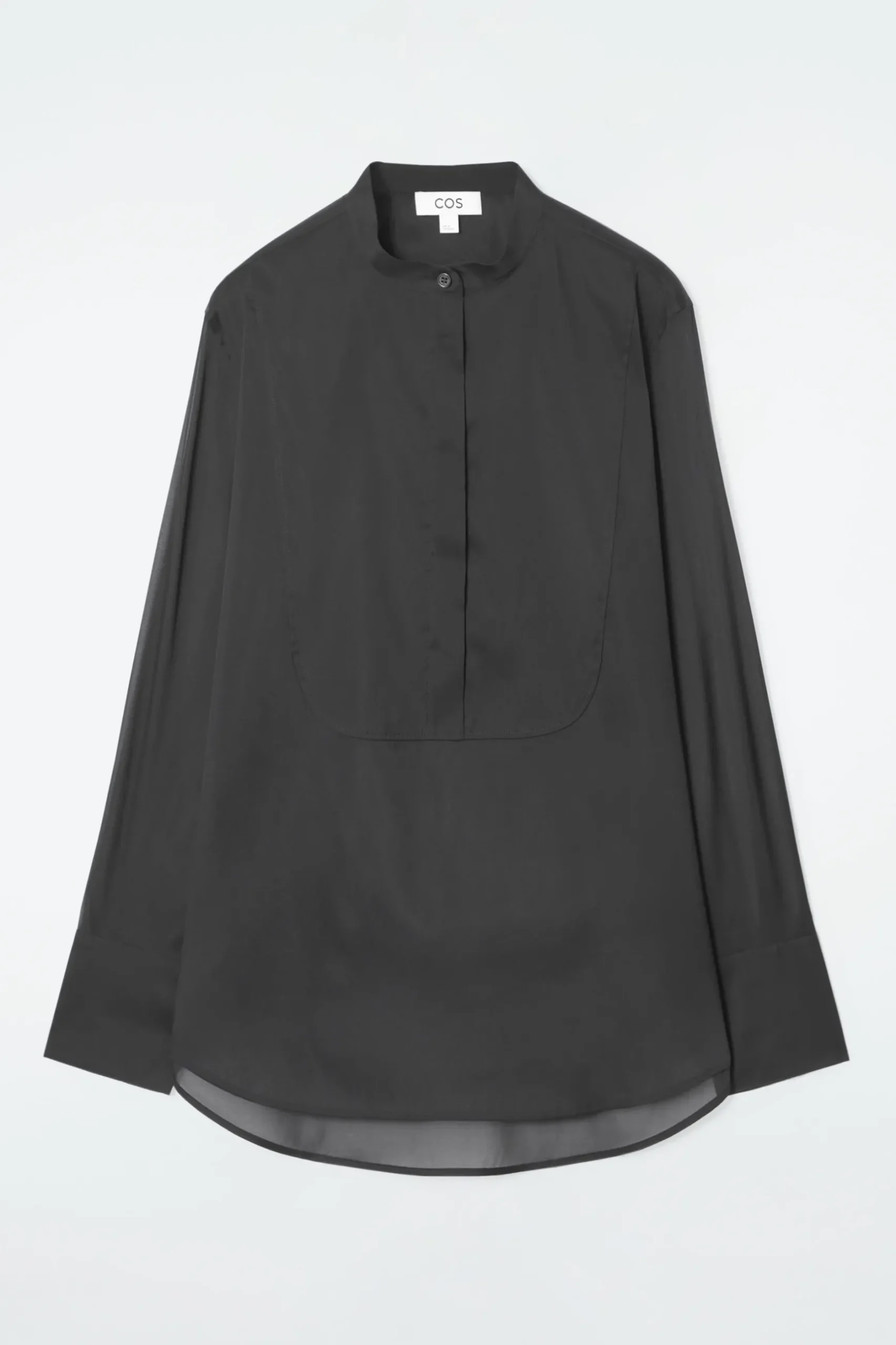 Best COS PRZEŚWITUJĄCA KOSZULA SMOKINGOWA – RELAXED FIT