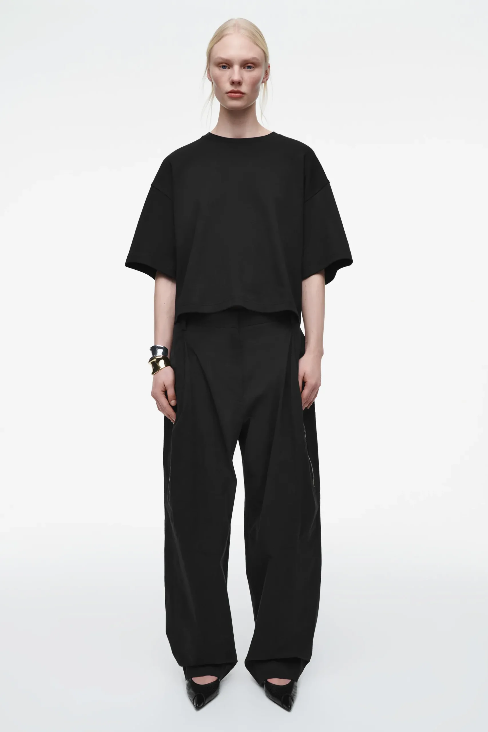 Clearance COS PUDEŁKOWY T-SHIRT OVERSIZE