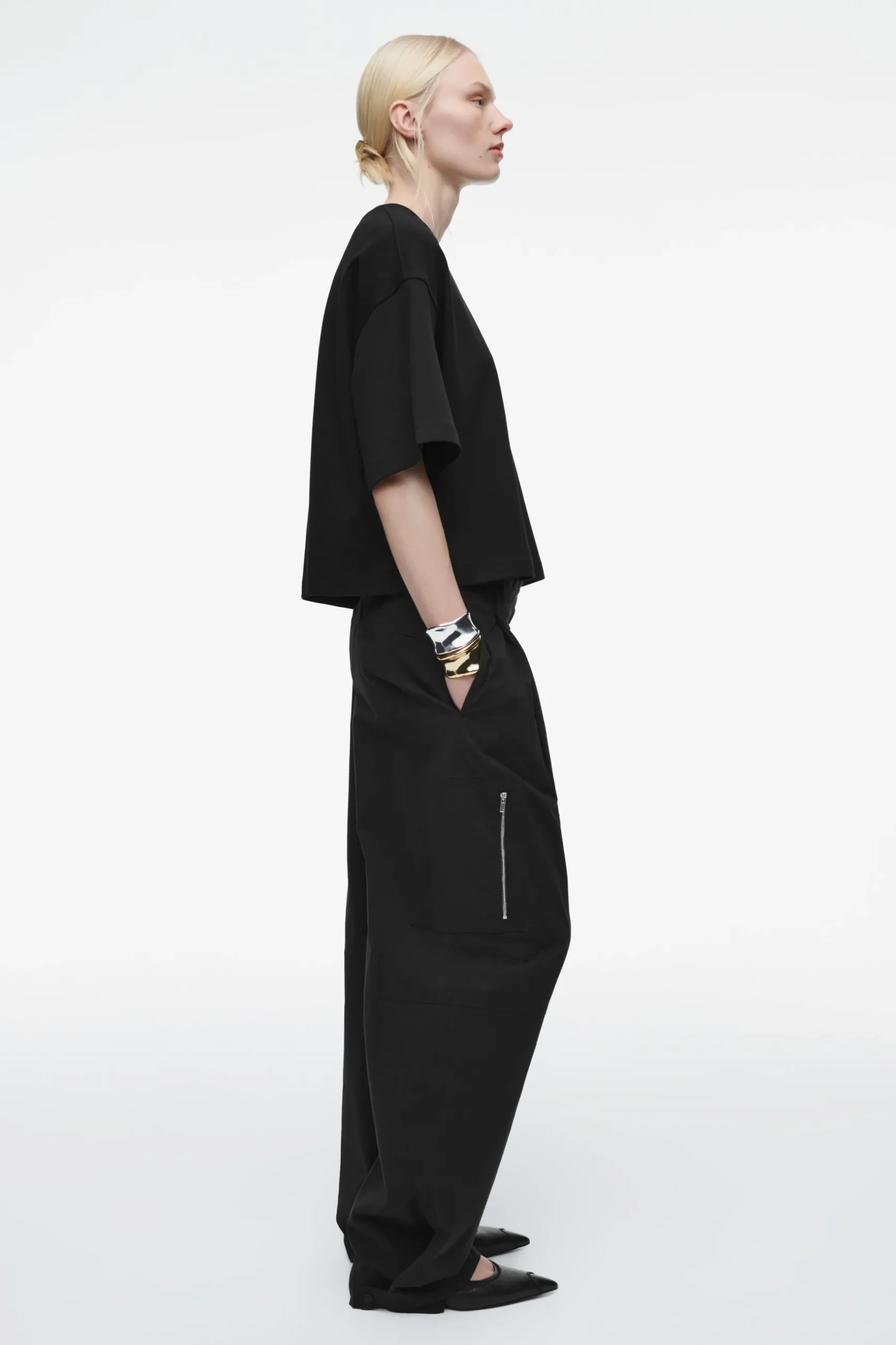 Clearance COS PUDEŁKOWY T-SHIRT OVERSIZE