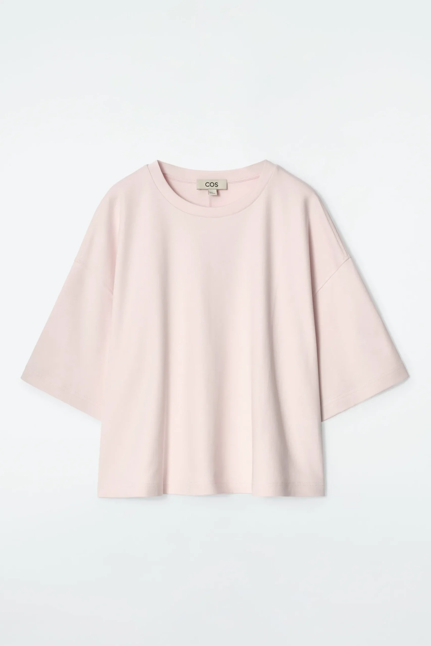 New COS PUDEŁKOWY T-SHIRT OVERSIZE