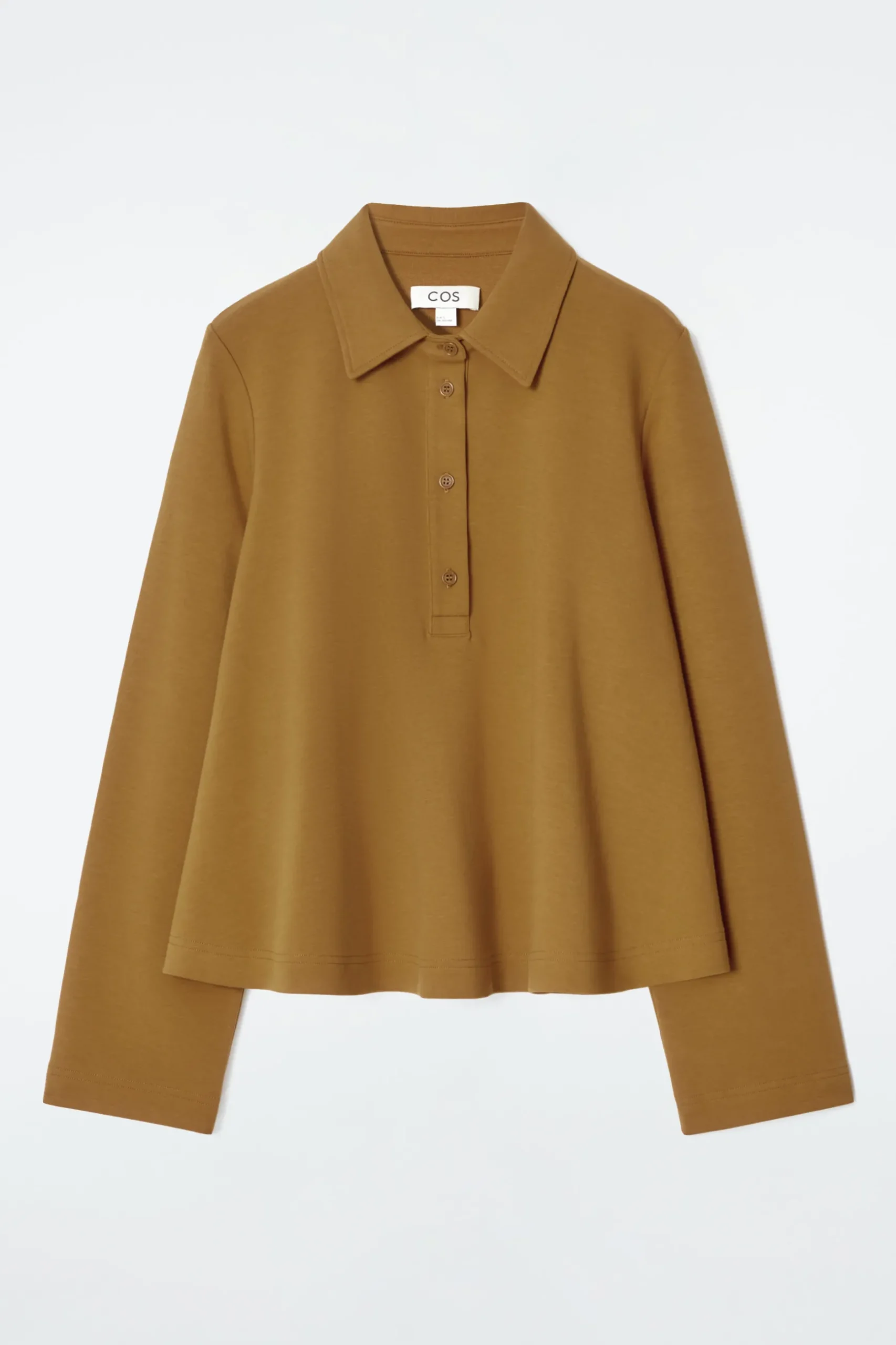 Fashion COS ROZKLOSZOWANA KOSZULKA POLO