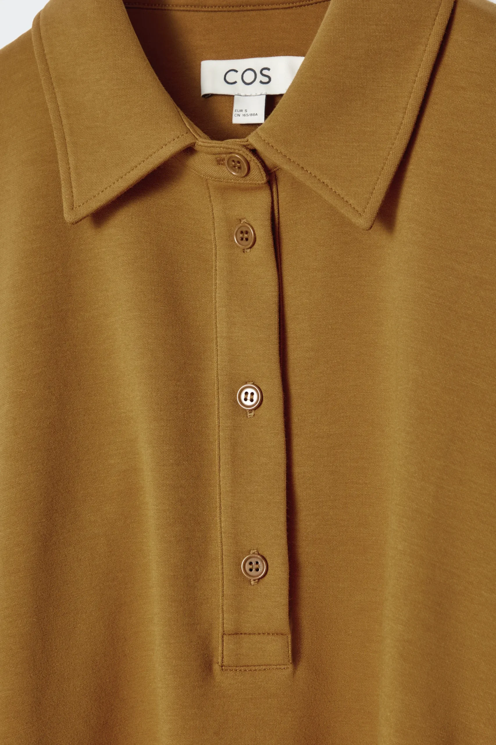 Fashion COS ROZKLOSZOWANA KOSZULKA POLO