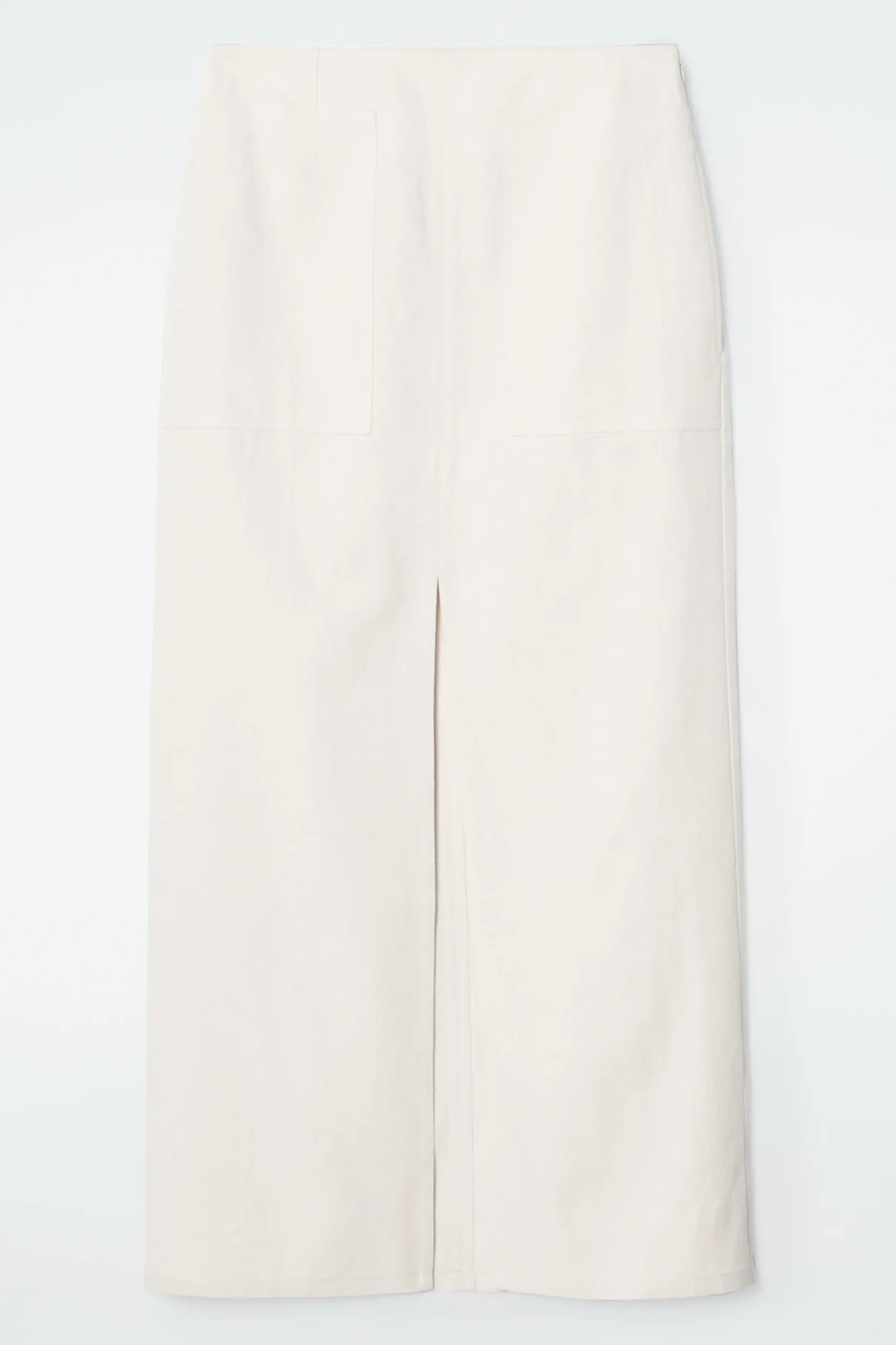 New COS SPÓDNICA MAXI Z DIAGONALU Z LNEM W STYLU UTILITY