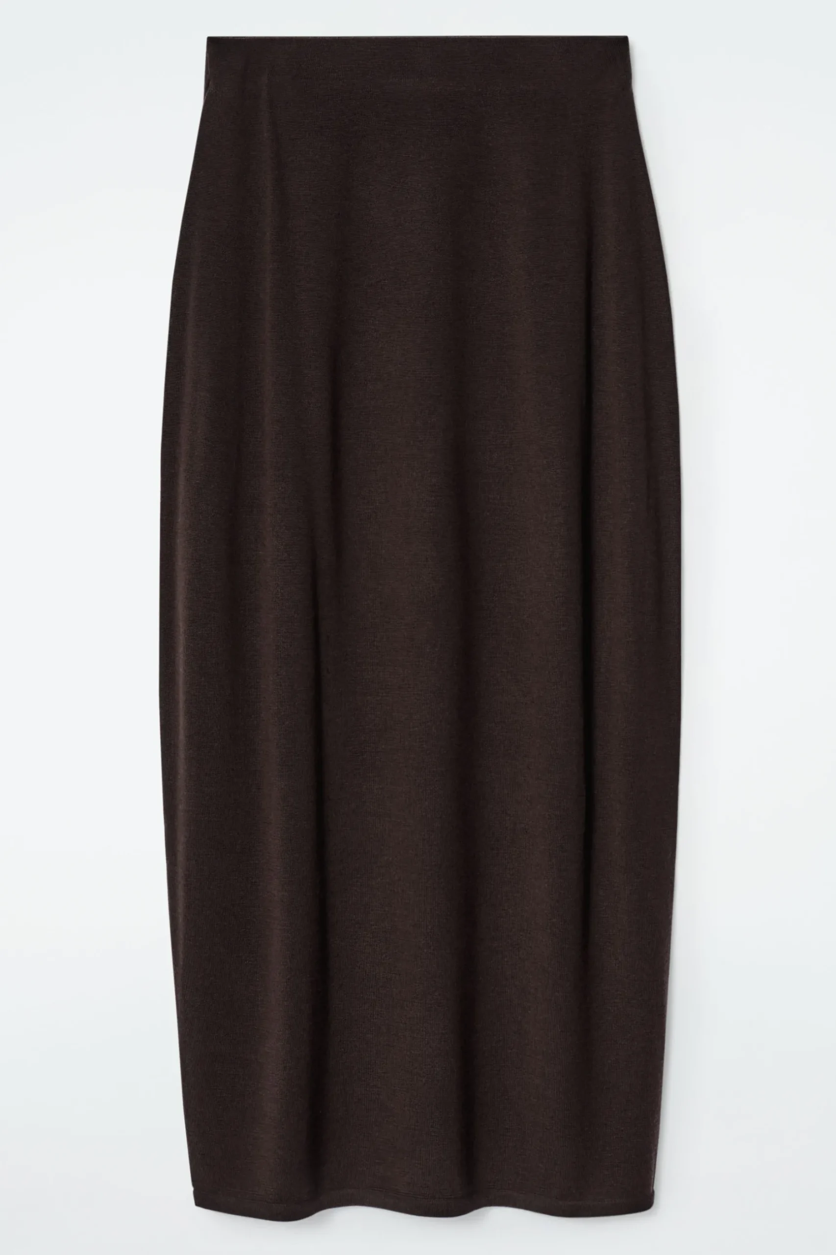 Best COS SPÓDNICA MAXI Z WEŁNĄ MERINO