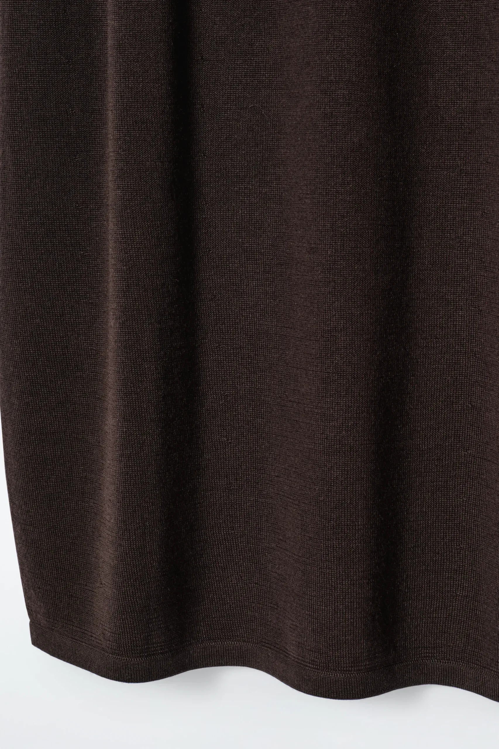 Best COS SPÓDNICA MAXI Z WEŁNĄ MERINO