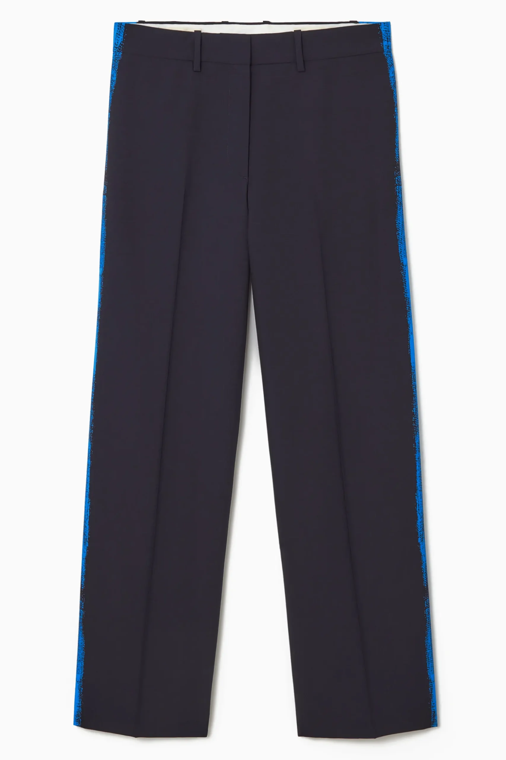 Fashion COS SPODNIE Z WEŁNY Z PROSTYMI NOGAWKAMI – REGULAR FIT