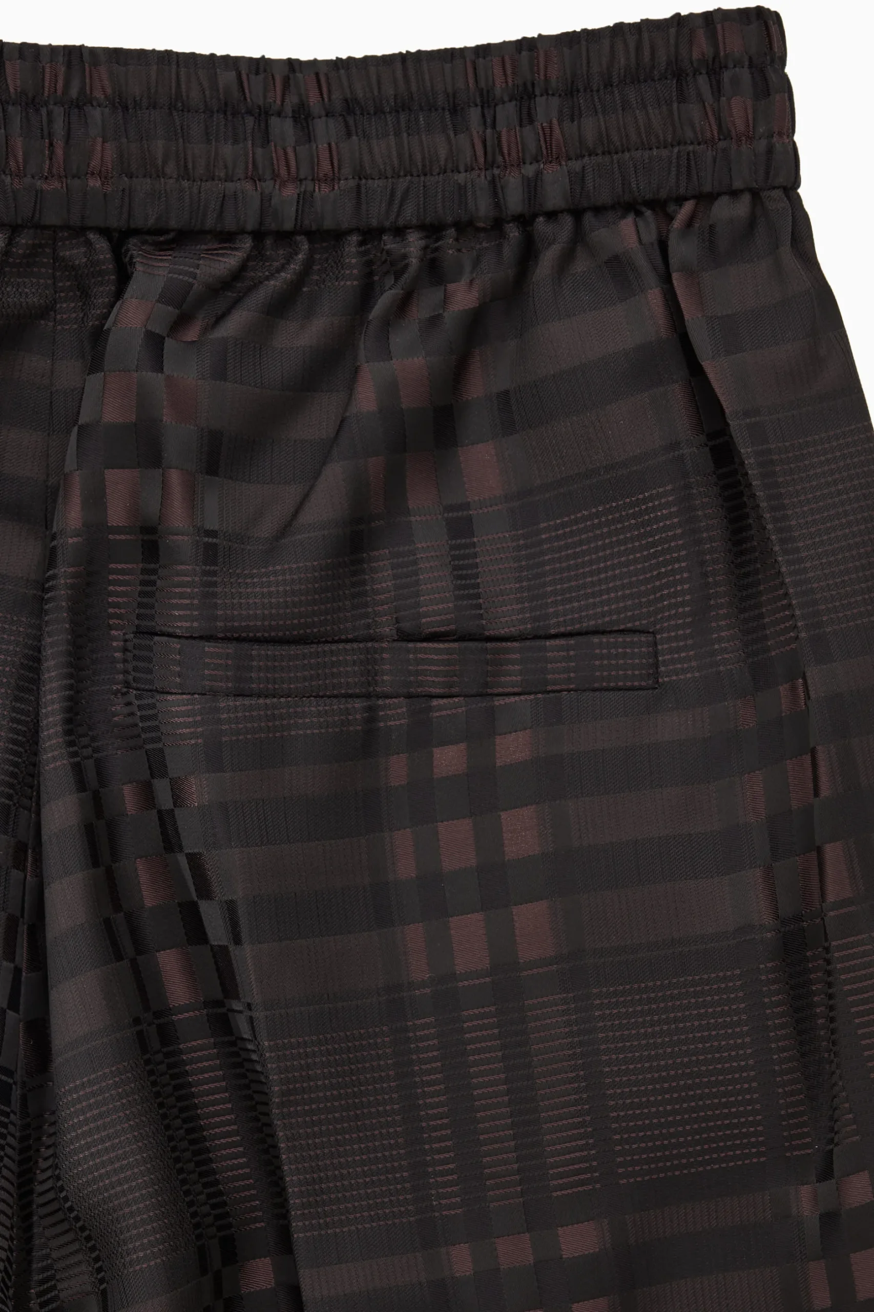 Clearance COS STRAIGHTLEG CHECKED JACQUARD TROUSERS