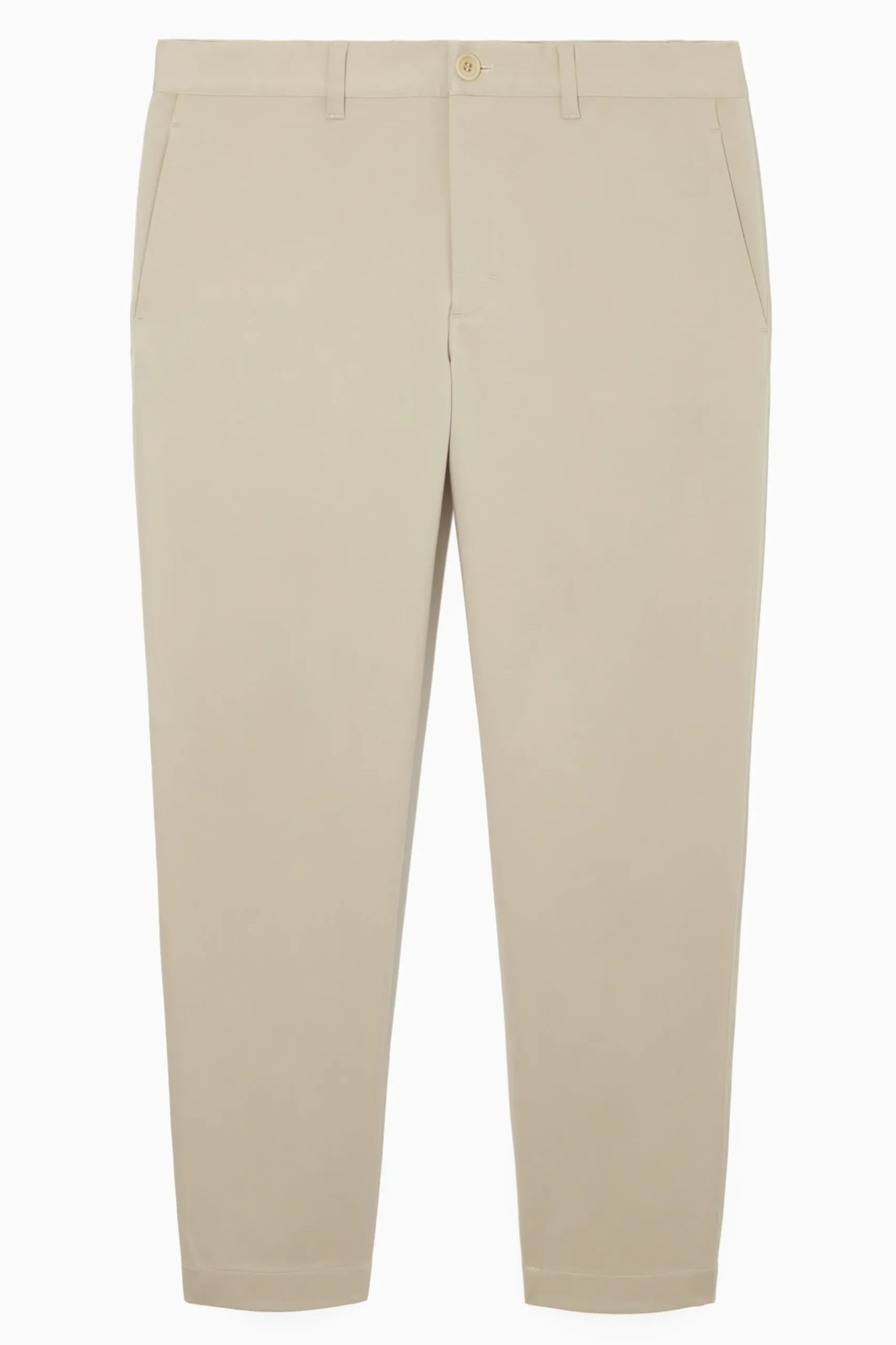 Best COS STRAIGHTLEG TWILL CHINOS Beige